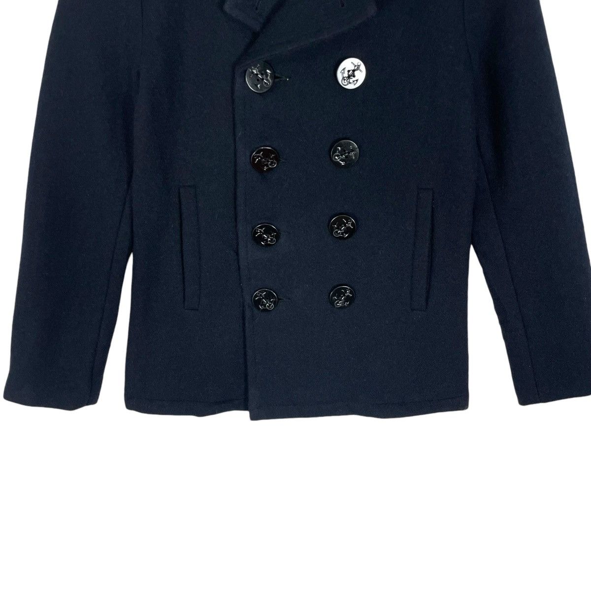 Schott Vintage Schott X Earth Music Ecology Peacoat Jacket Button Size US S / EU 44-46 / 1 - 6 Thumbnail