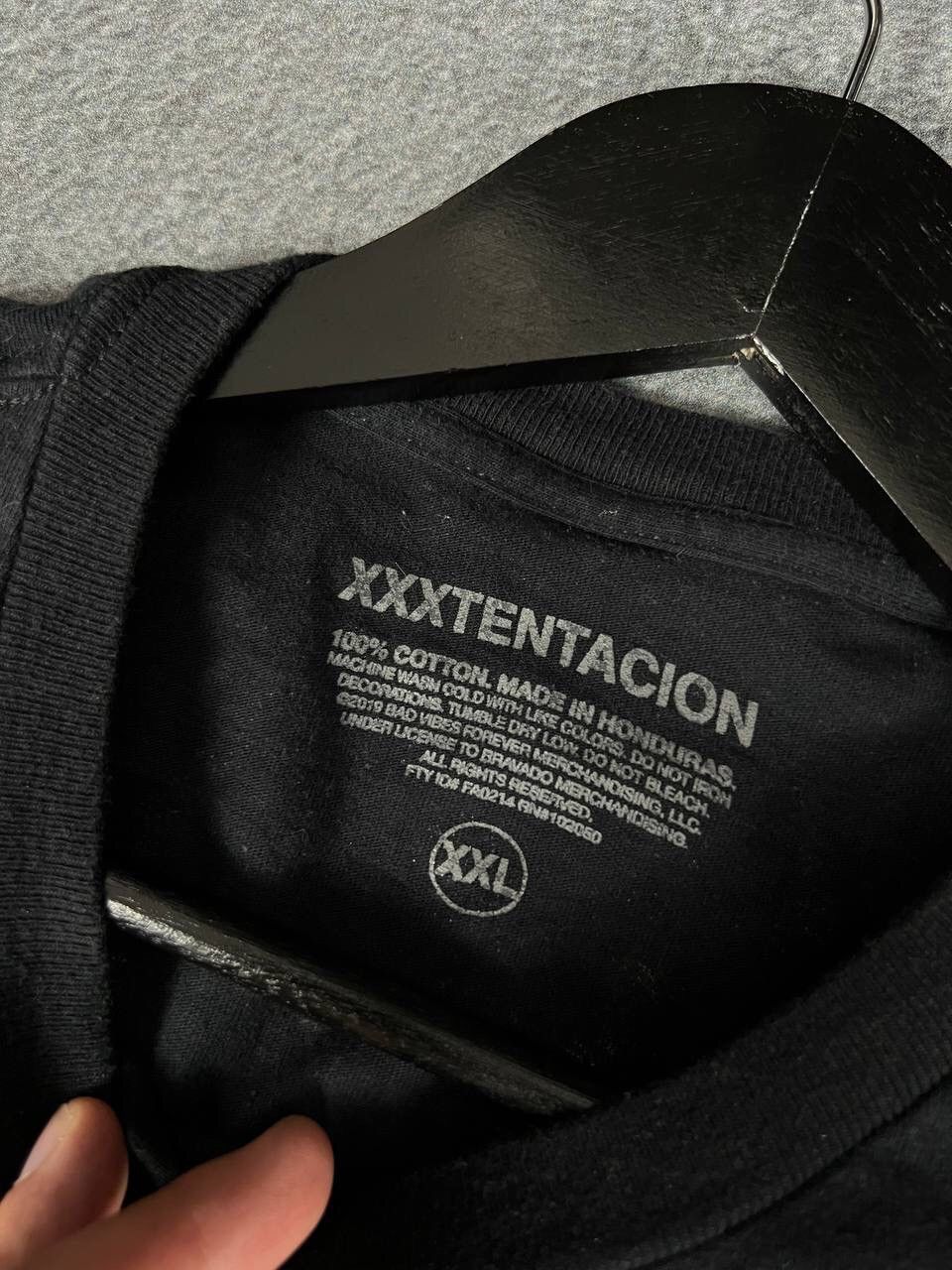 Rap Tees XXXTENTACION Bad Vibes Forever People Suck Longsleeve Size US XXL / EU 58 / 5 - 8 Thumbnail