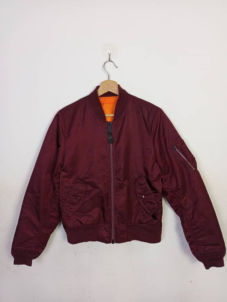 Alpha Industries vintage Alpha Industries Flight / Bomber Jacket Size US S / EU 44-46 / 1 - 1 Thumbnail