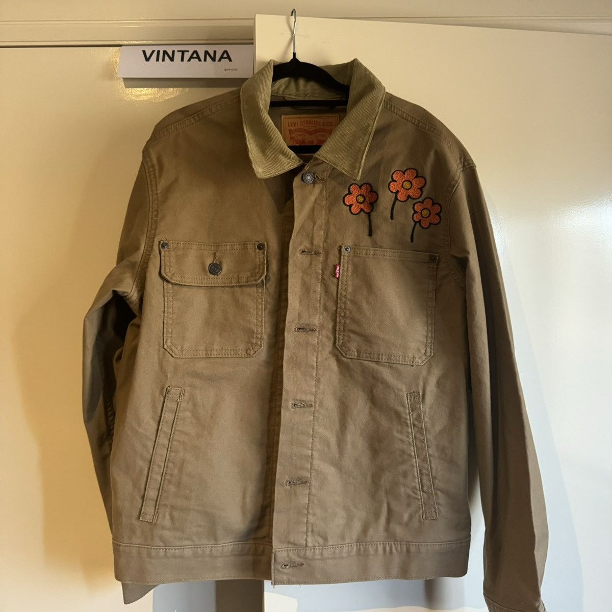 Levis Trucker Jacket x Dippies NFT Brown