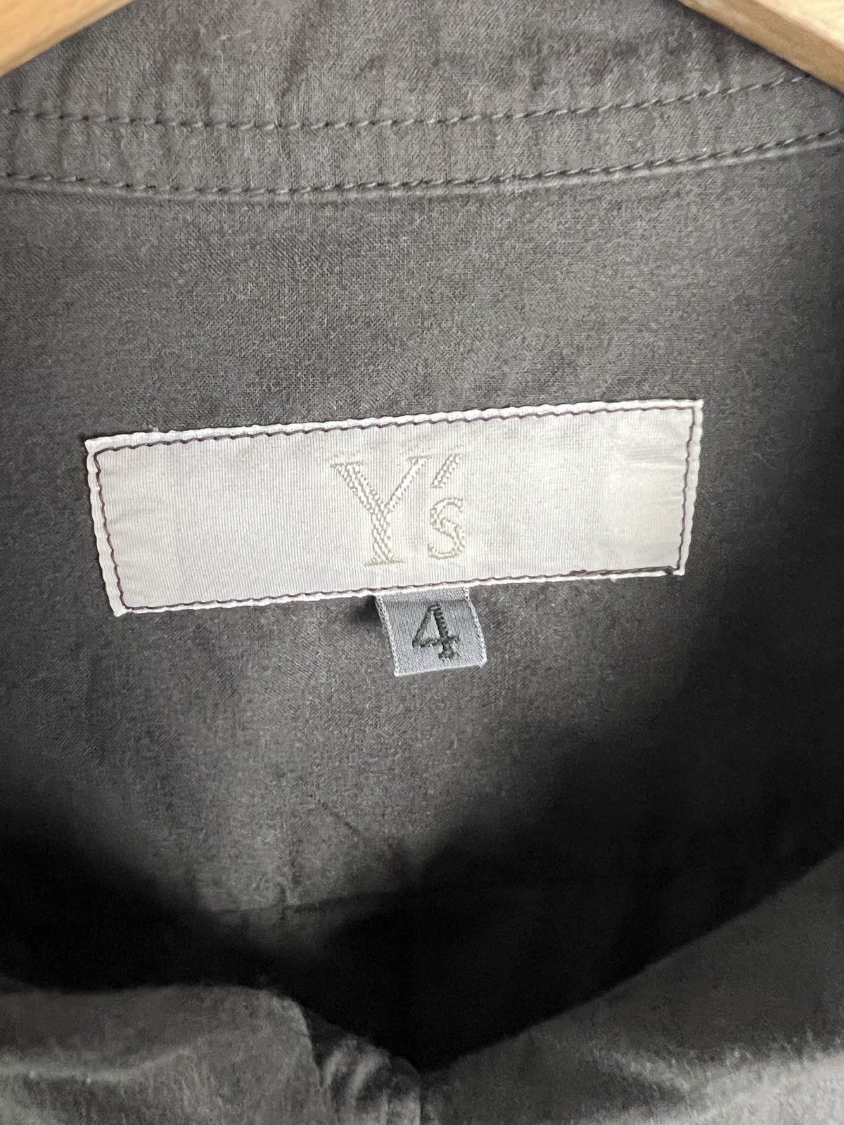 Y's Y’s Double Pocket Black Broad Shirts Size US L / EU 52-54 / 3 - 17 Thumbnail