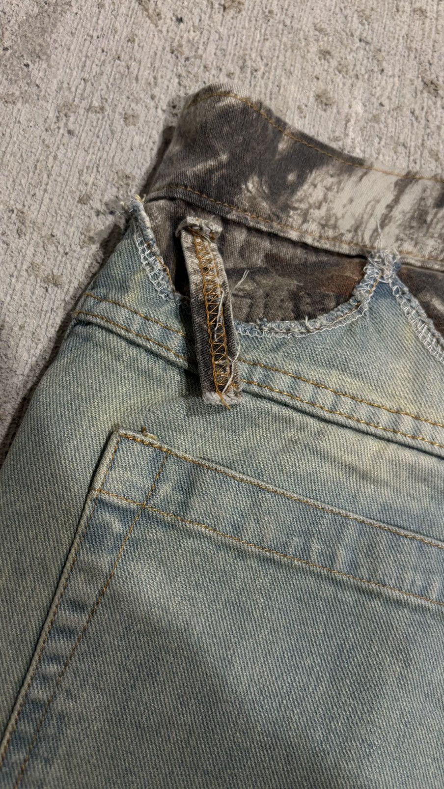 Other Wrstwrstwrst Camo Denim Size US 36 / EU 52 - 13 Thumbnail