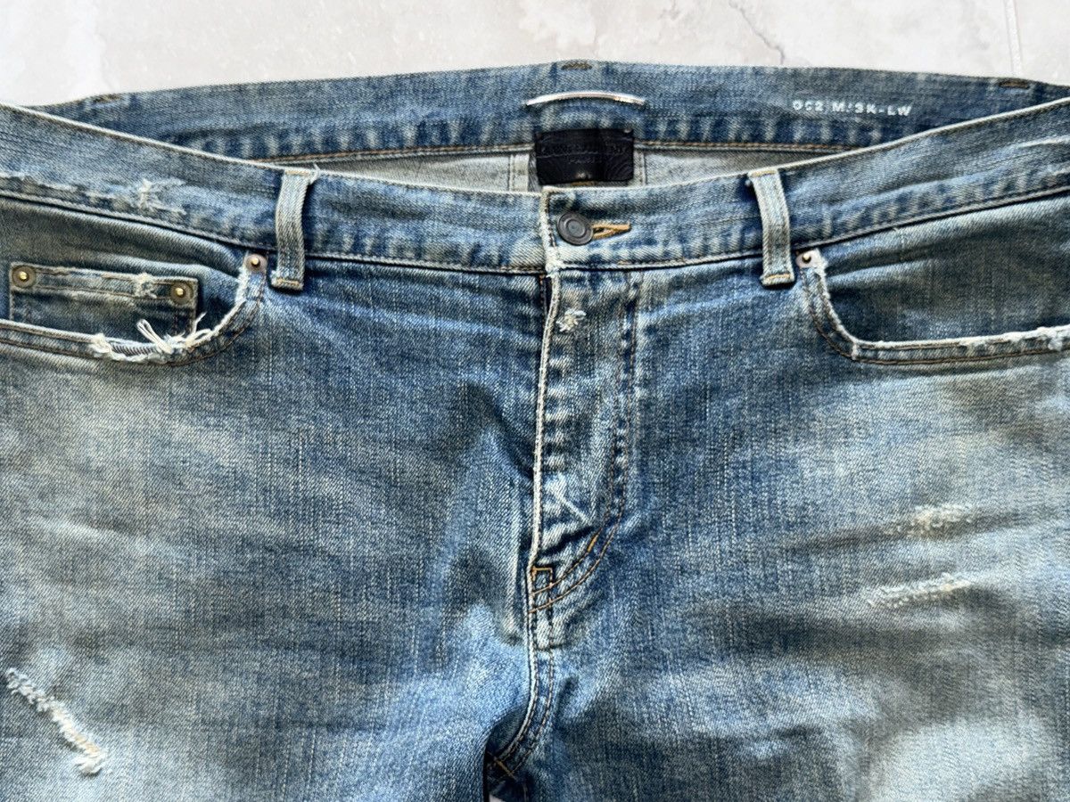 Saint Laurent Paris Timeless Distressed Denim 34 36 (2015 Hedi Slimane Era) Size US 34 / EU 50 - 5 Thumbnail