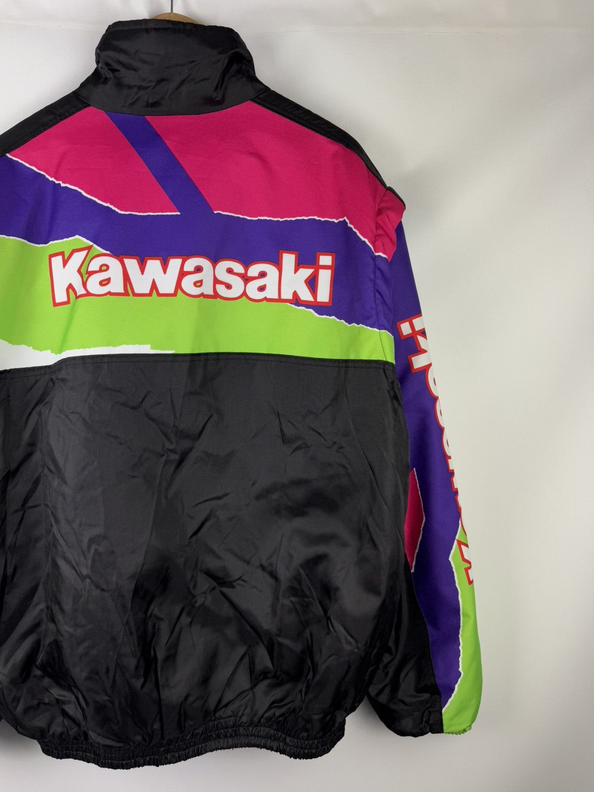 Vintage Kawasaki Vintage Racing Big Logo Transformer Jacket Size US XXL / EU 58 / 5 - 15 Thumbnail