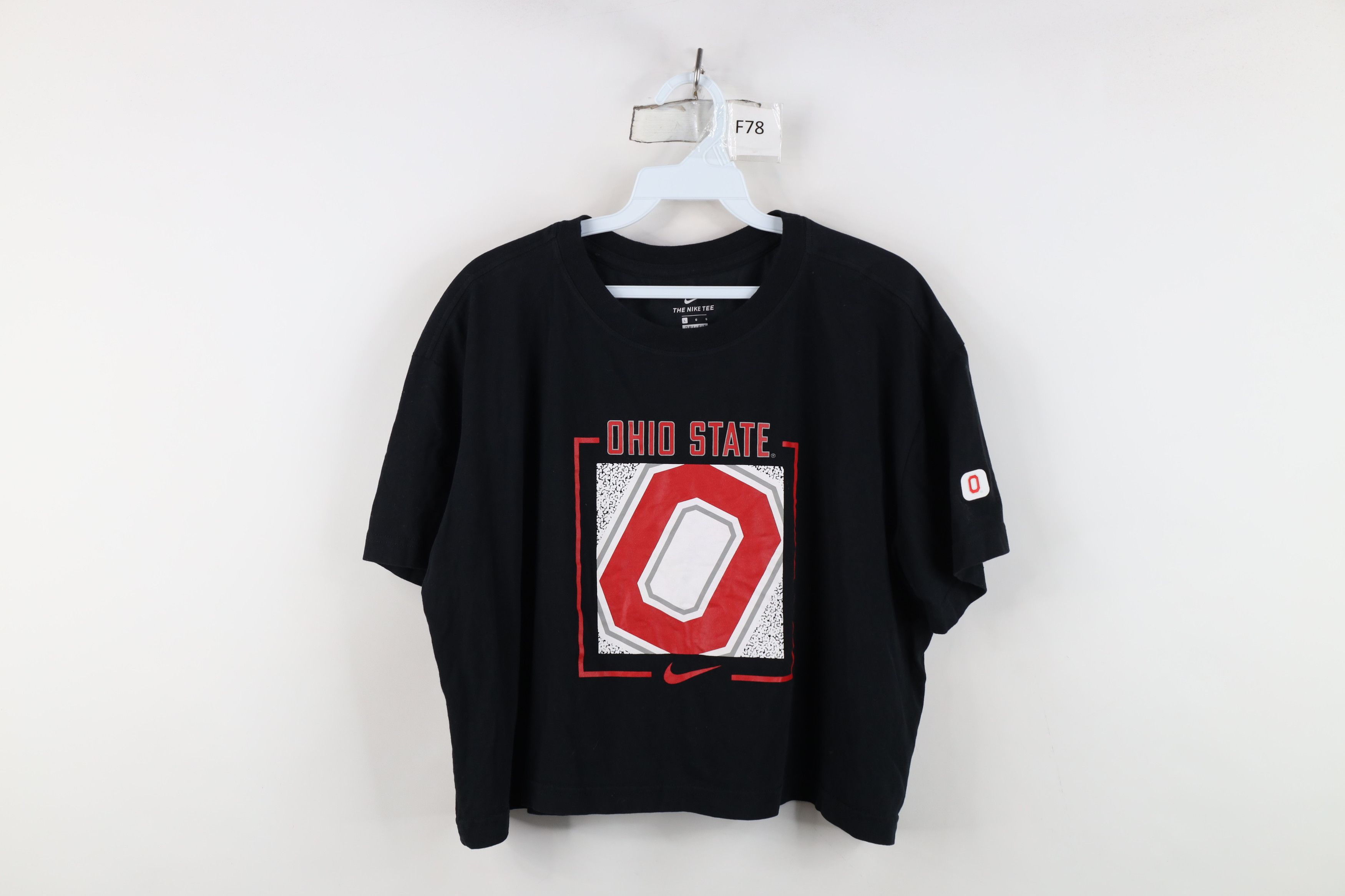 Nike Nike Scott Mini Swoosh Ohio State University Cropped T-Shirt Size L / US 10 / IT 46 - 1 Thumbnail