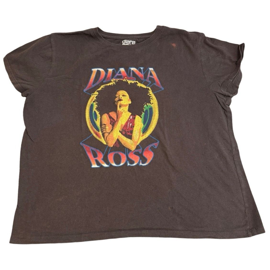 Other DIANA ROSS Cover Tee Size XL / P2P 24 Preowned Size XL / US 12-14 / IT 48-50 - 5 Thumbnail
