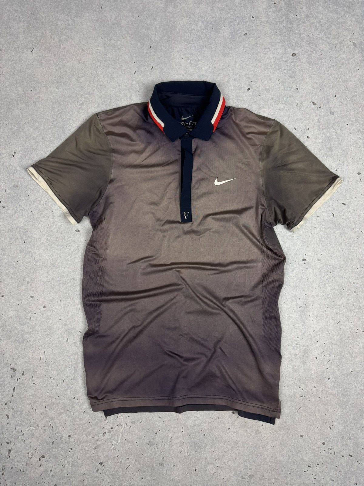 Nike Nike RF Roger Federer Challenge Court Polo Shirt Size US S / EU 44-46 / 1 - 1 Thumbnail