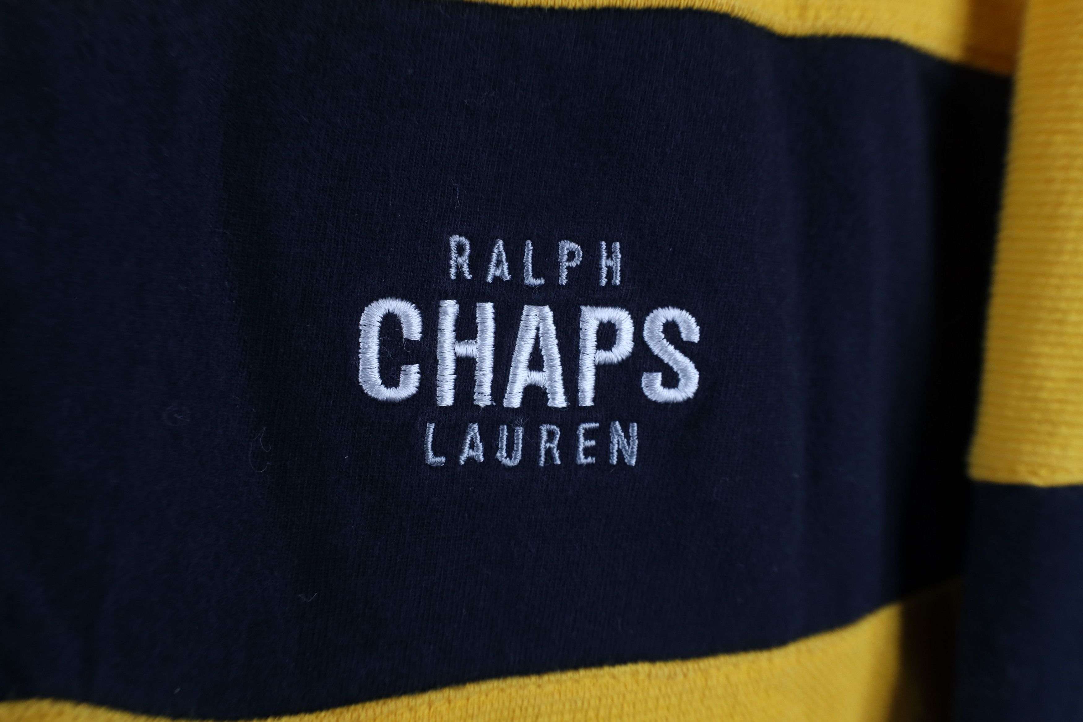 Ralph Lauren × Vintage Vintage 90s Chaps Ralph Lauren Thermal Waffle Knit T-Shirt Size US M / EU 48-50 / 2 - 4 Thumbnail