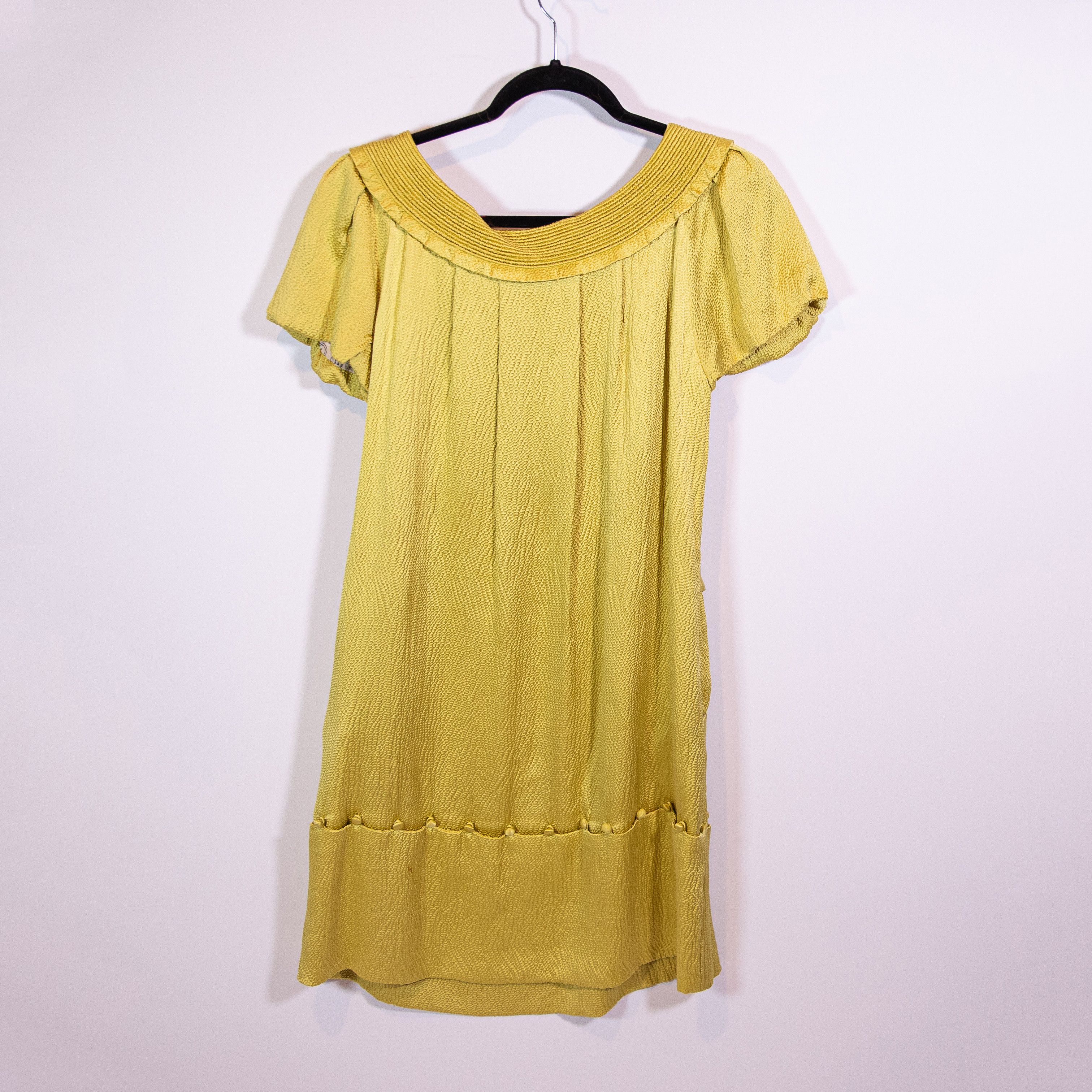 Lela Rose Lela Rose Silk Satin Textured Attached Button Size M / US 6-8 / IT 42-44 - 4 Thumbnail