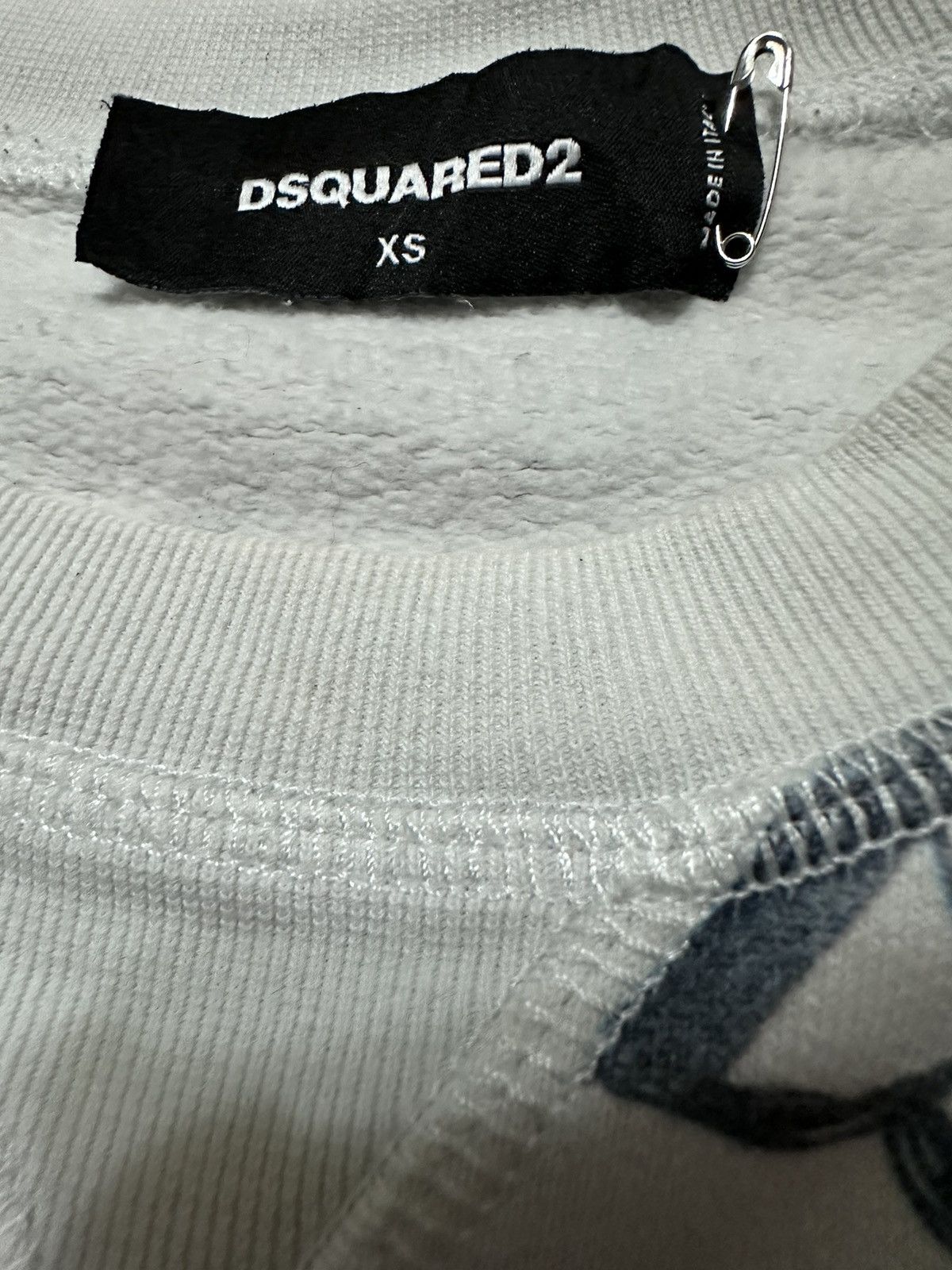 Dsquared2 × If Six Was Nine × Japanese Brand RARE ‼️ Dsquared Graffiti Logo Sweatshirts Size US XS / EU 42 / 0 - 5 Thumbnail