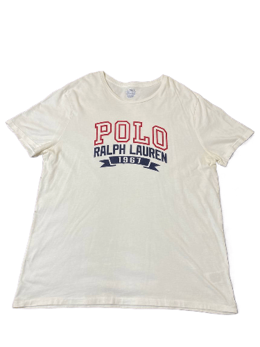 Polo Ralph Lauren Vintage Polo Ralph Lauren Big Logo Custom Slim Fit T-Shirt Size US XL / EU 56 / 4 - 1 Thumbnail
