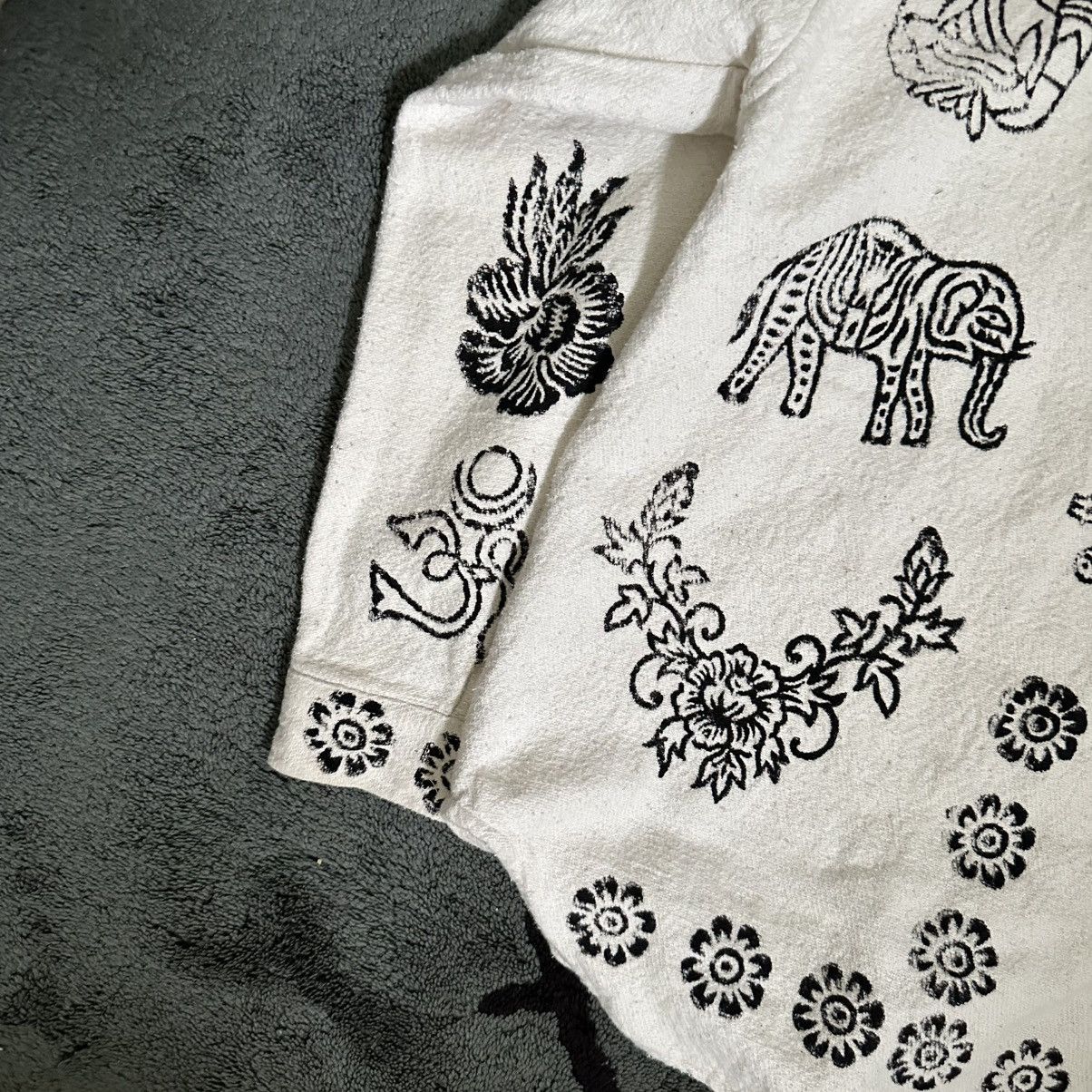 Vintage Vintage Hand Painted Hindu Button Up Shirt Size US M / EU 48-50 / 2 - 8 Thumbnail