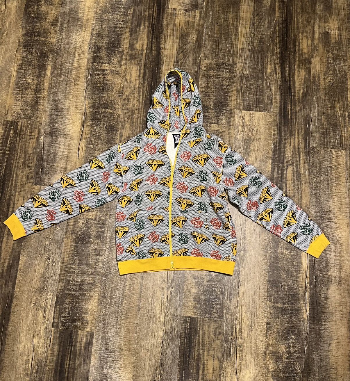 Billionaire Boys Club OG Diamond Billionaire Boys Club Zip-Up Hoodie Size US M / EU 48-50 / 2 - 1 Thumbnail