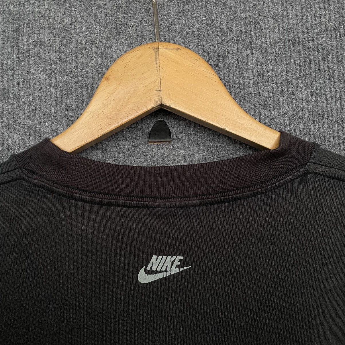 Nike × Vintage 2000s Nike Spell Out Faded Black T Shirt Size US L / EU 52-54 / 3 - 6 Thumbnail