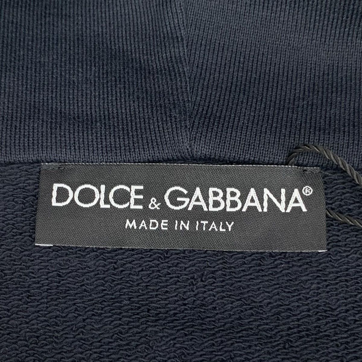 Dolce & Gabbana Dolce Gabbana Hooded Drawstring Long Sleeve Hoodie K26WX Size US XS / EU 42 / 0 - 5 Thumbnail