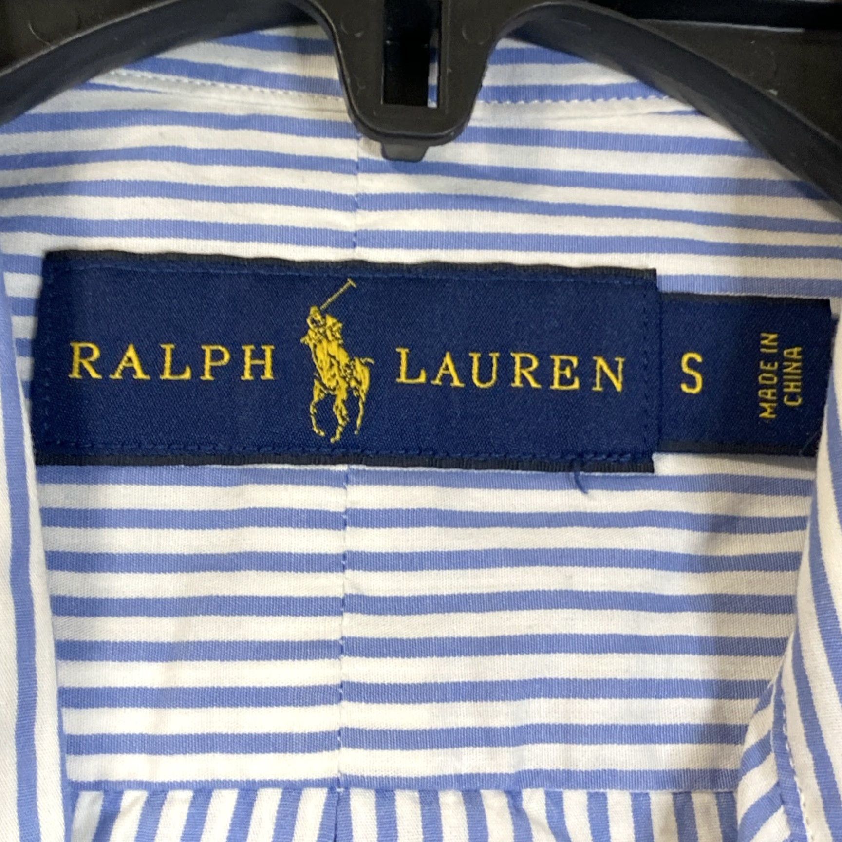 Ralph Lauren VINTAGE Ralph Lauren Pink Pony Mens Small Button-Up Striped Shirt S Old Money Size US S / EU 44-46 / 1 - 3 Thumbnail