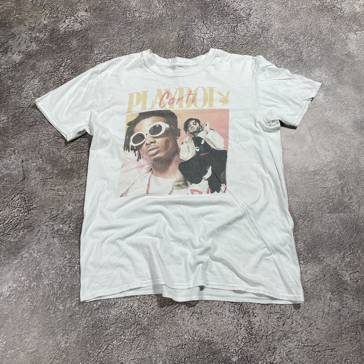 Vintage Vintage 00S PLAYBOI CARTI FACE CREEPY ABSTRACT ANGRY BONES ...