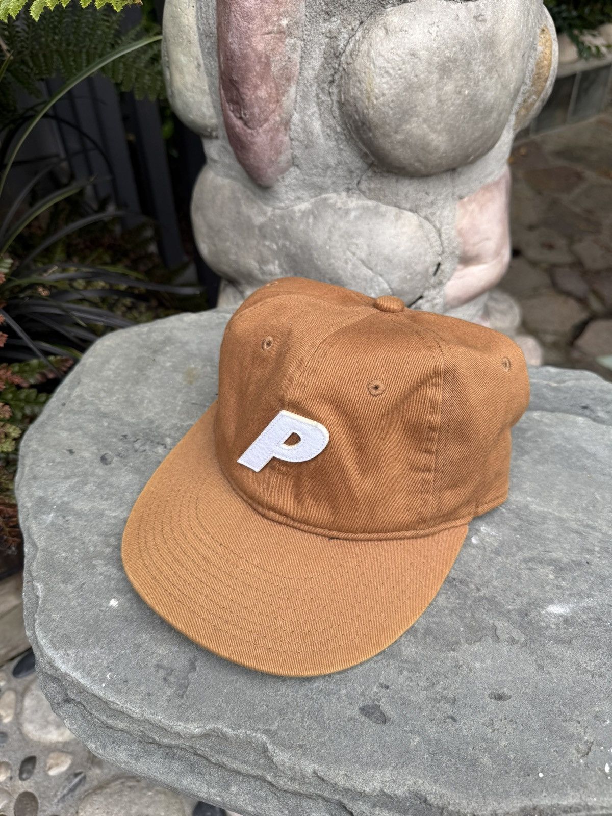 Palace Palace Faux Leather P 6-Panel Hat | Grailed