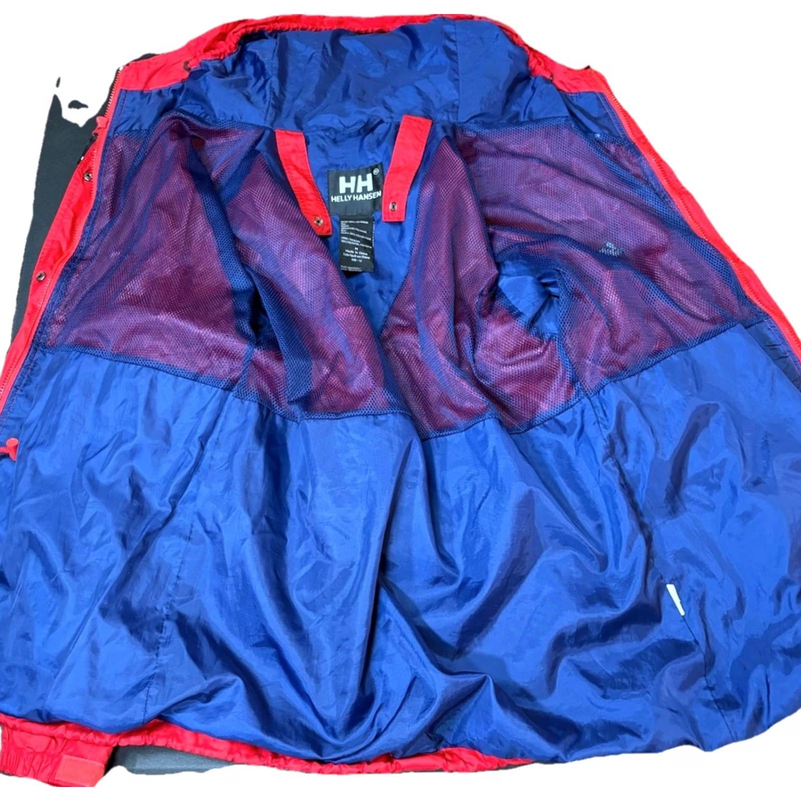 Helly Hansen Helly Hansen Packable Red Nylon Rain Jacket Windbreaker Men’s M Outdoor Hiking Jacket Size US M / EU 48-50 / 2 - 6 Thumbnail