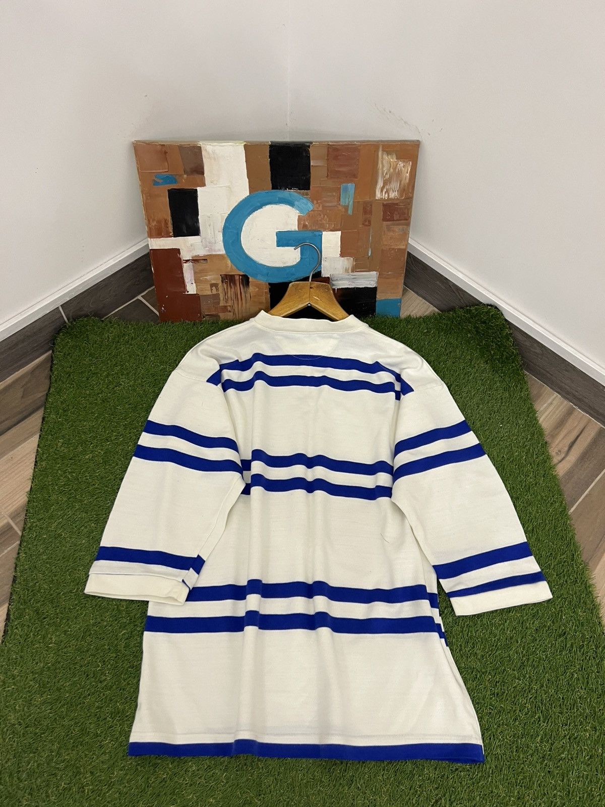 Vintage Vintage 1980’s Yorkshire Rugby Long Sleeve 90s 80s England Size US L / EU 52-54 / 3 - 10 Thumbnail