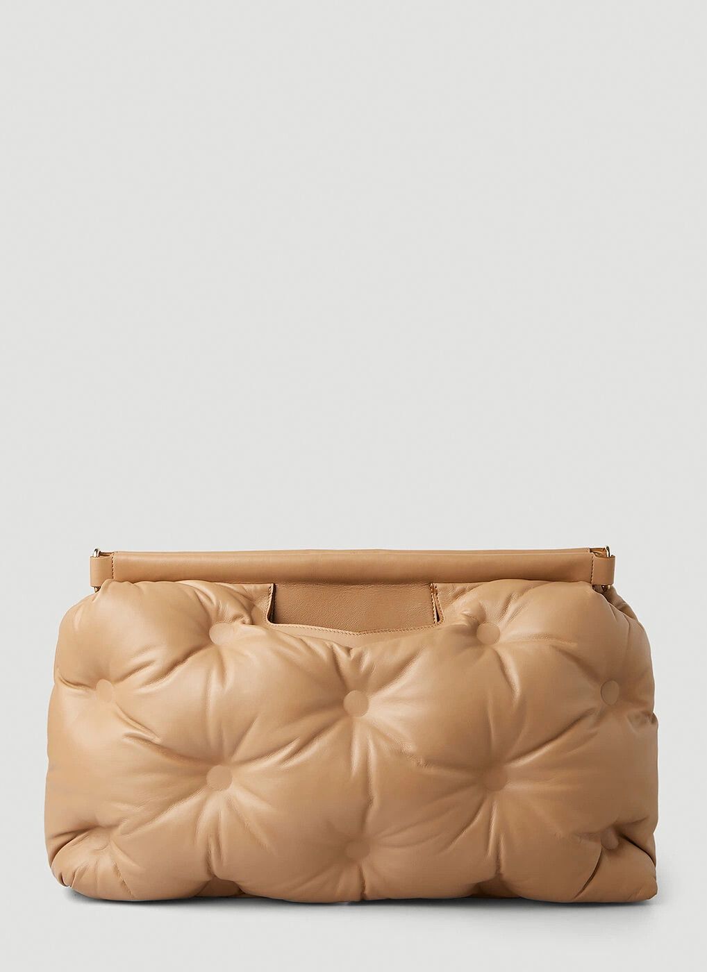 Maison Margiela o1w1db10525 Size: OS / Glam Slam Large Clutch Bag in Beige Size ONE SIZE - 3 Thumbnail
