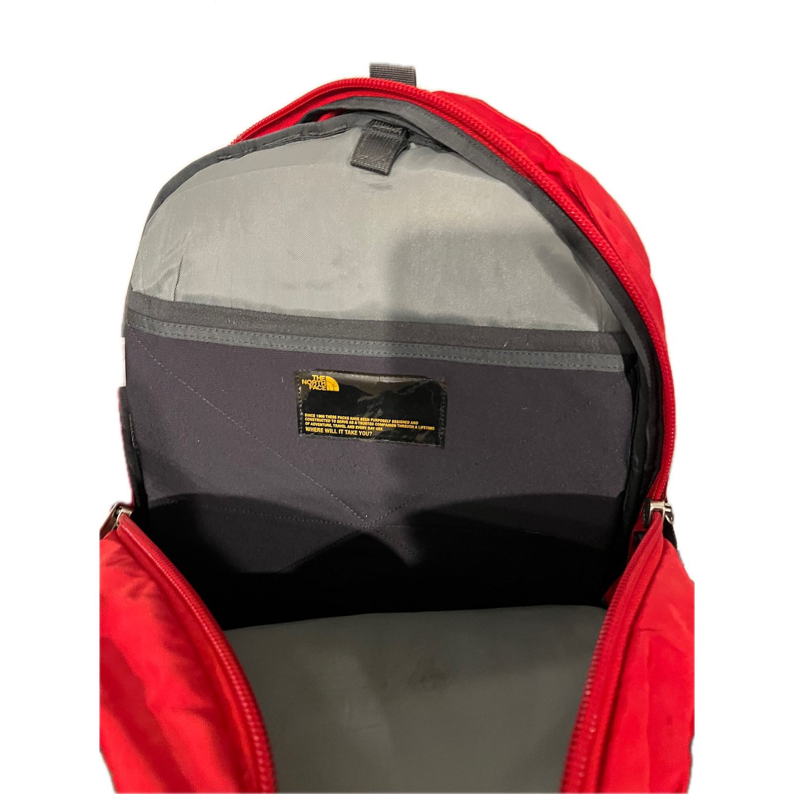 The North Face The North Face Red Gray Borealis Backpack Size 32 - 4 Thumbnail