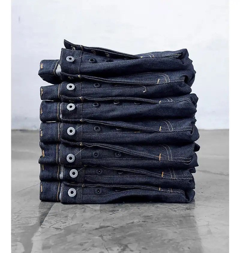 Japanese Brand × Vintage Red Tornado 16oz Slim Fit Jeans Size US 32 / EU 48 - 6 Thumbnail