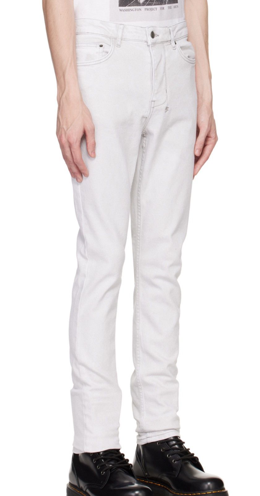 Ksubi KSUB! Gray Chitch Habits Jeans 31” Size US 31 - 2 Thumbnail