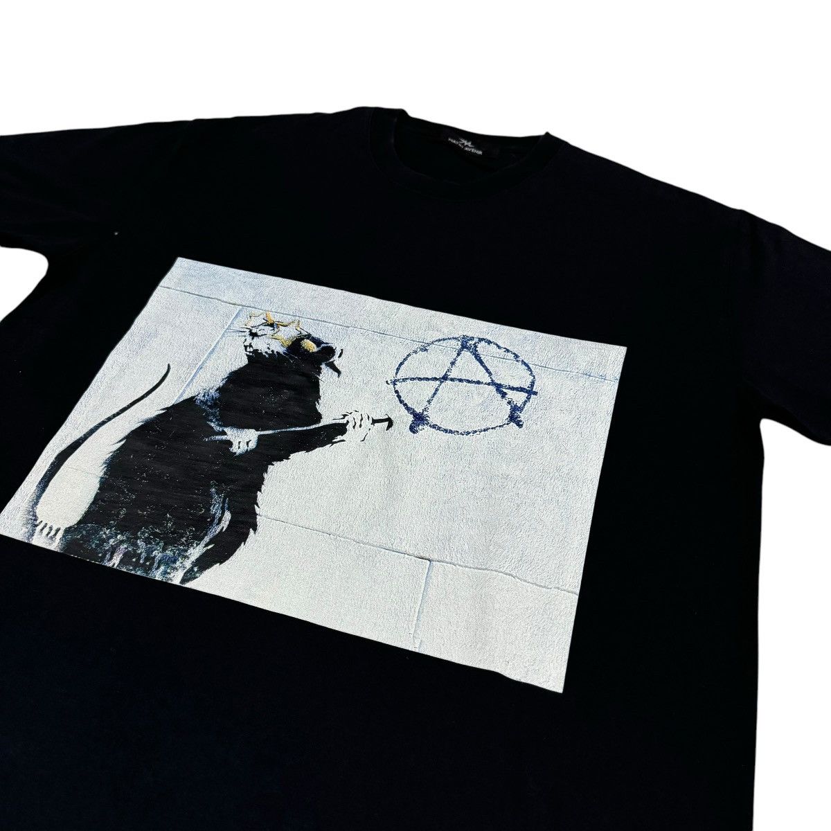 Japanese Brand MATIN AVENIR RAT GRAVITY BIG LOGO SHIRTS Size US XL / EU 56 / 4 - 4 Thumbnail