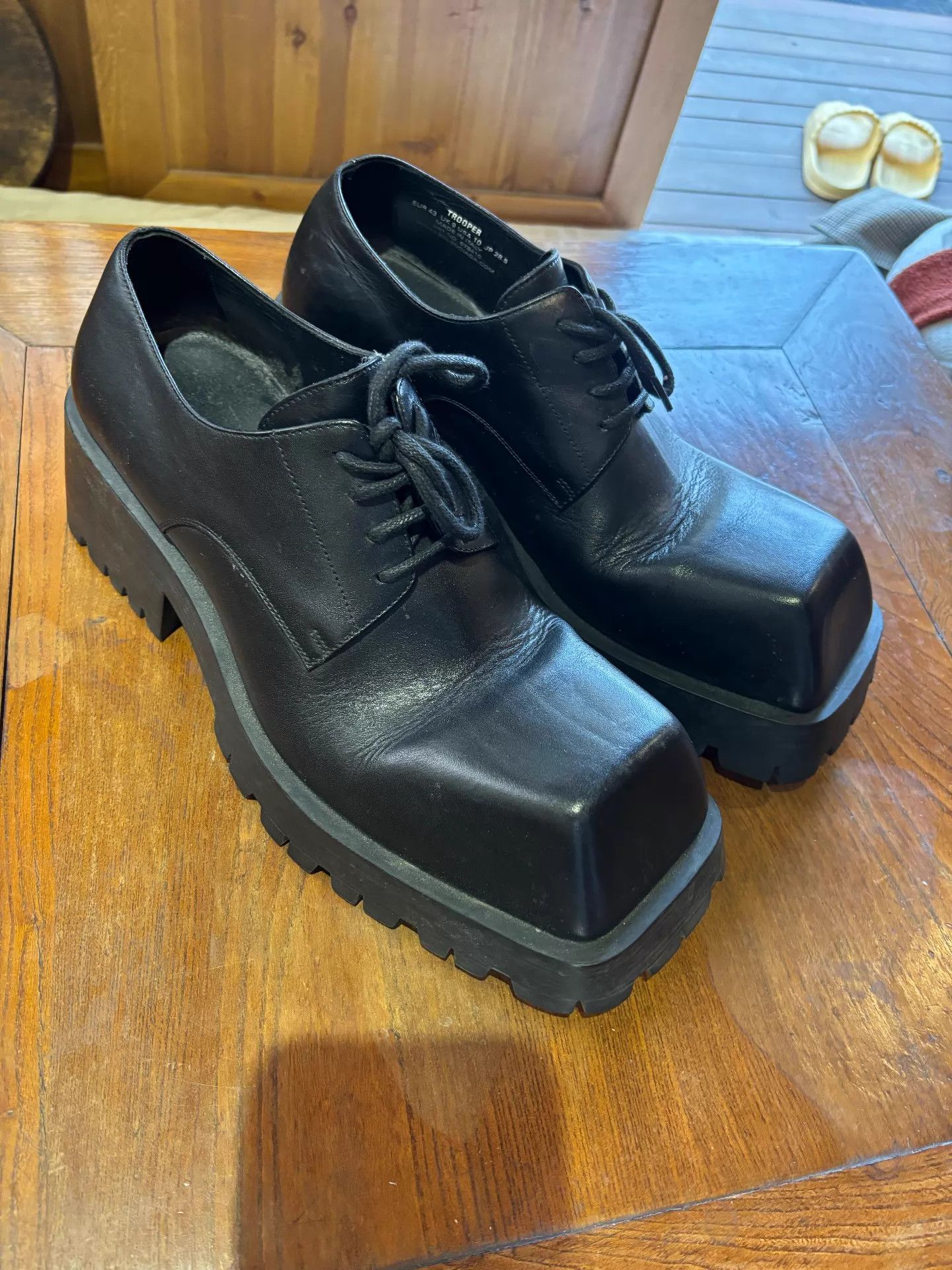 Balenciaga Balenciaga Trooper Derby 43 (Nike 44-44.5) 95% New Size US 10 / EU 43 - 9 Thumbnail