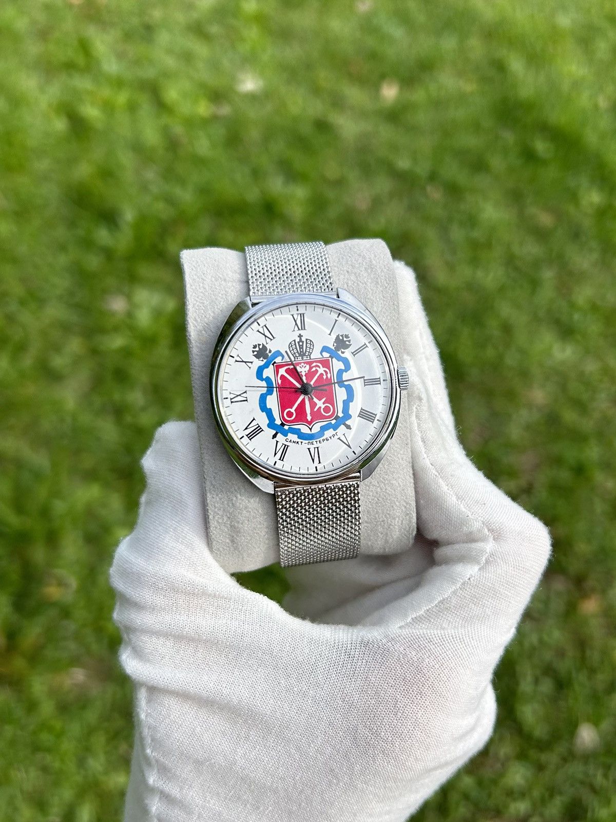 Vintage Vintage Watch Raketa Retro Mechanical Authentic 1980s Size ONE SIZE - 11 Thumbnail