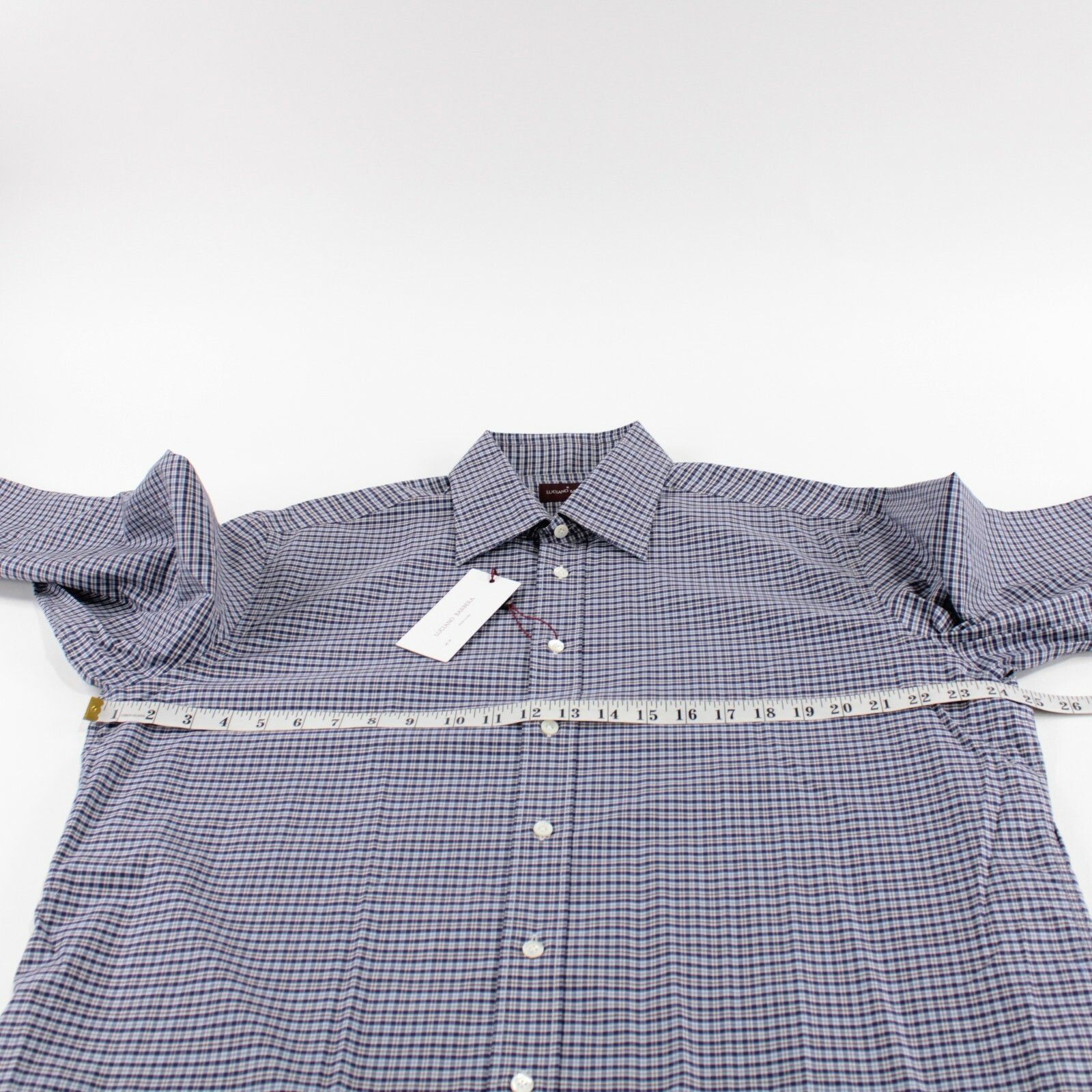 Luciano Barbera Luciano Barbera New with tags Shirt Size XL US In Blue Size US XL / EU 56 / 4 - 5 Thumbnail