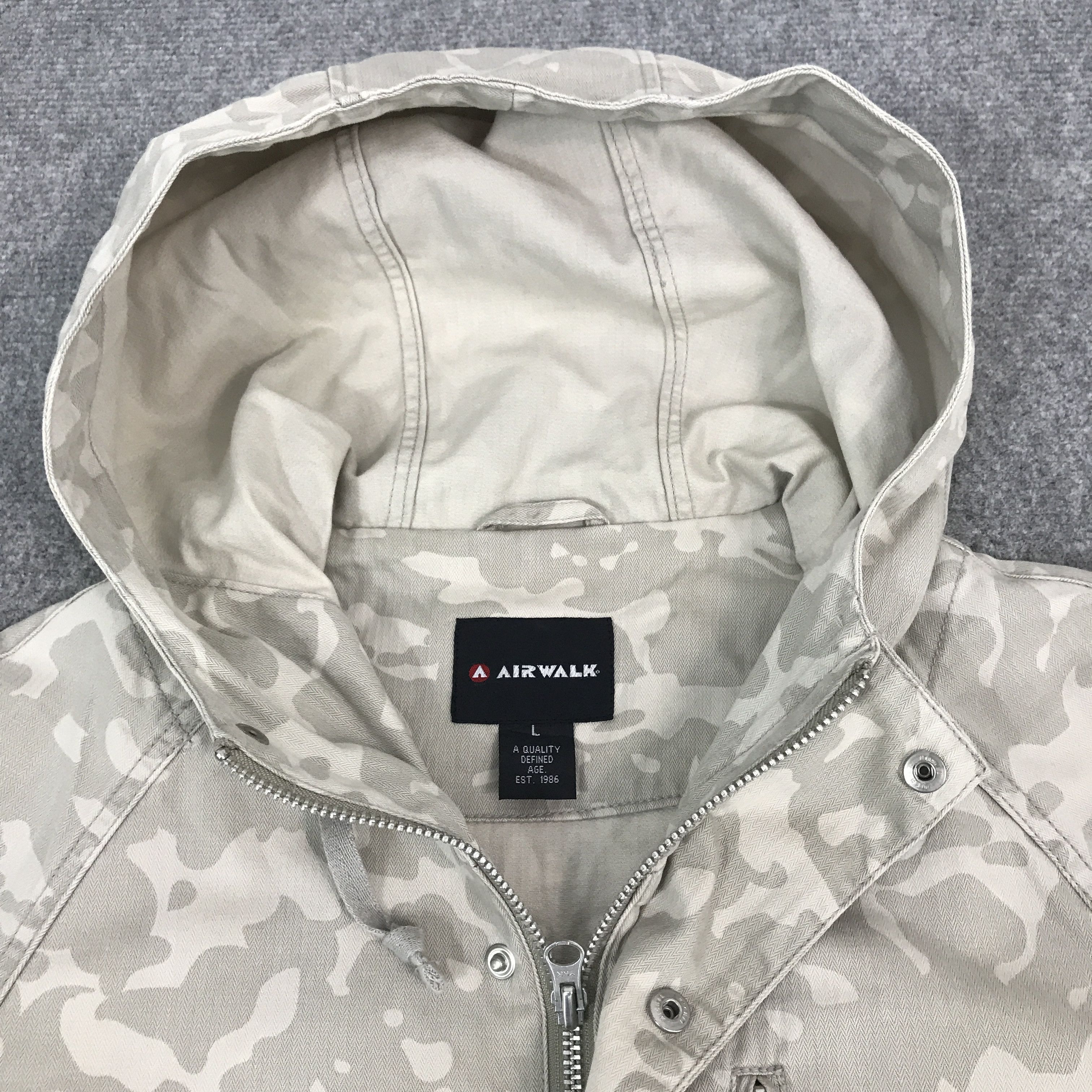 Airwalk Airwalk Parkas Camo Military style jacket Size US L / EU 52-54 / 3 - 8 Thumbnail