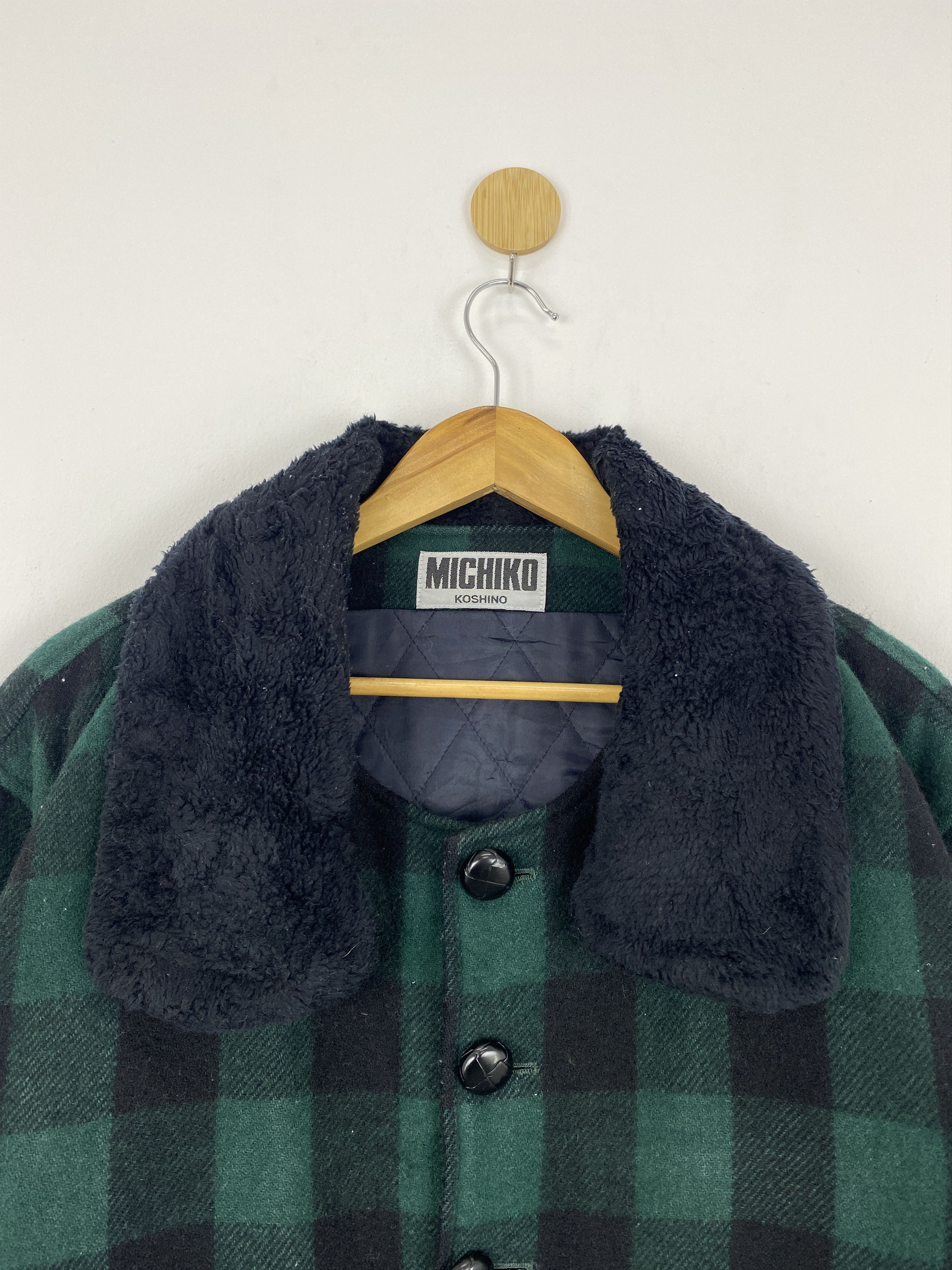 Michiko Koshino Vintage Michiko Koshino Checkered Button Up Jacket MJ0016 Size US XL / EU 56 / 4 - 2 Thumbnail