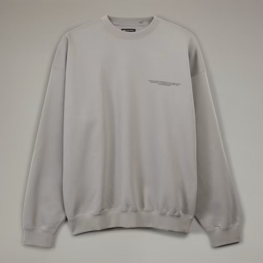 Y-3 y-3 ADIDAS LOGO CREW SWEATSHIRT Size US M / EU 48-50 / 2 - 2 Thumbnail