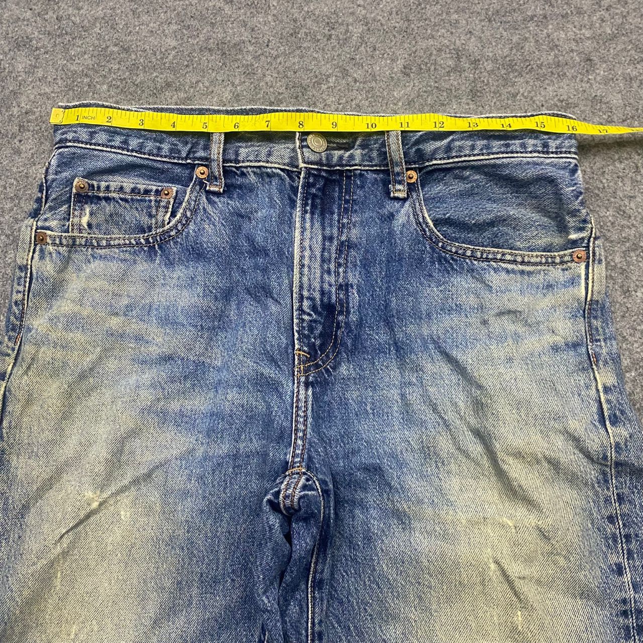 Japanese Brand 💥Best Offer💥Vintage Uniqlo Jeans Distressed Denim Size US 32 / EU 48 - 4 Thumbnail