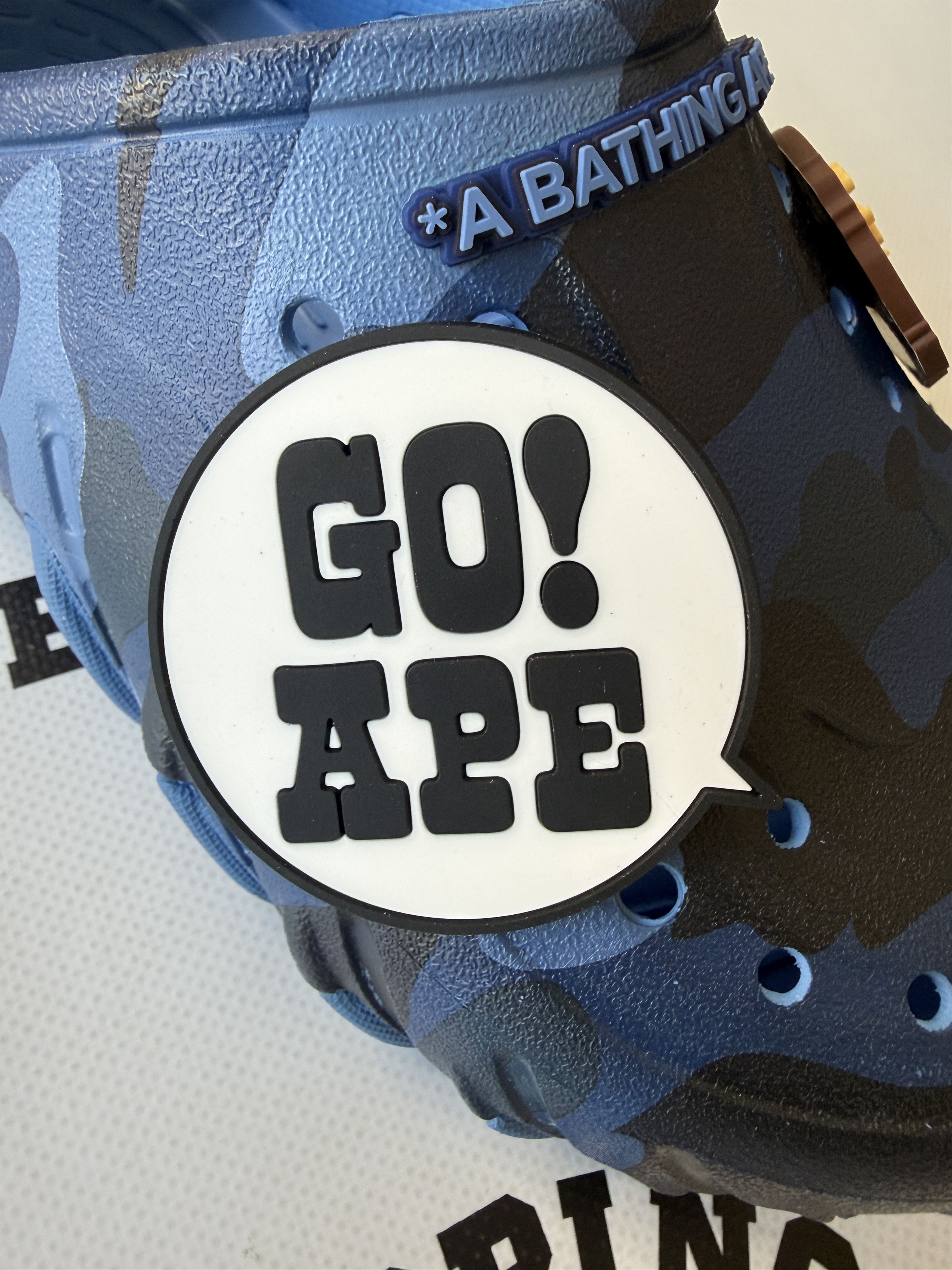 Bape × Crocs BAPE X CROCS ECHO NAVY Size US 9.5 / EU 42-43 - 7 Thumbnail