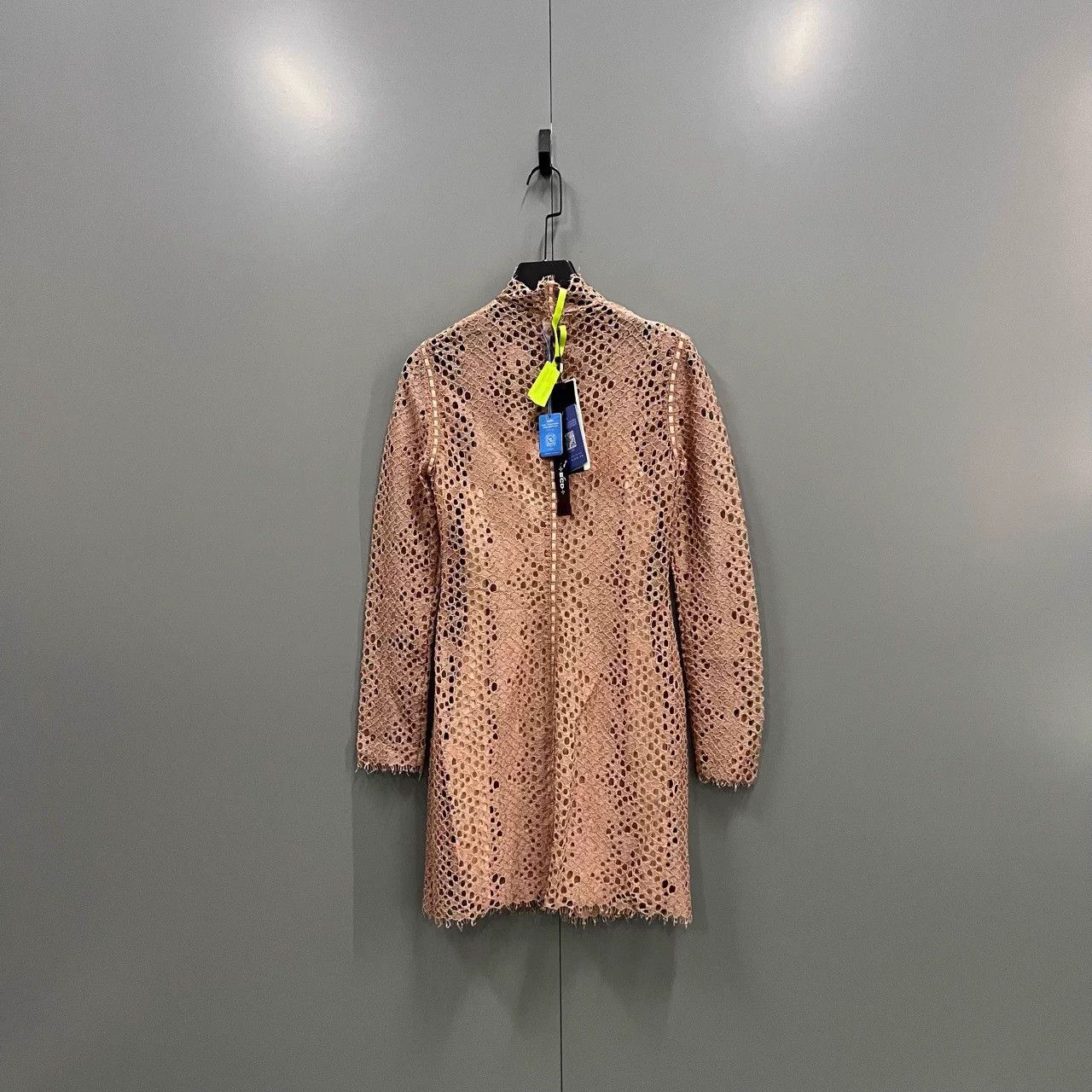 Alexander Wang Alexander Wang Pink Lace Floral Women's Dress Size XXS / US 00 / IT 34 - 2 Thumbnail