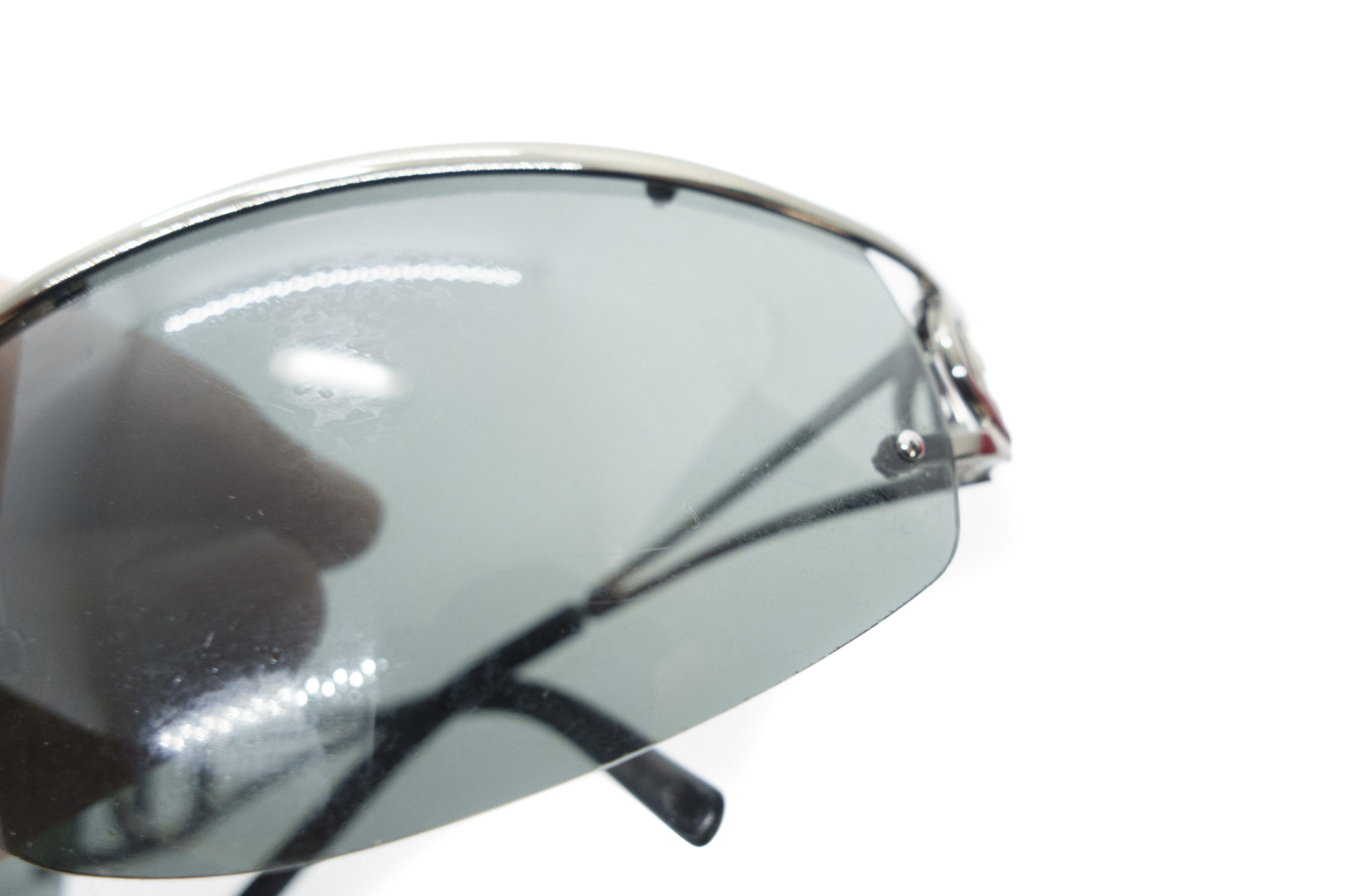 Armani 00S EA Logo Sport Sunglasses Size ONE SIZE - 6 Thumbnail