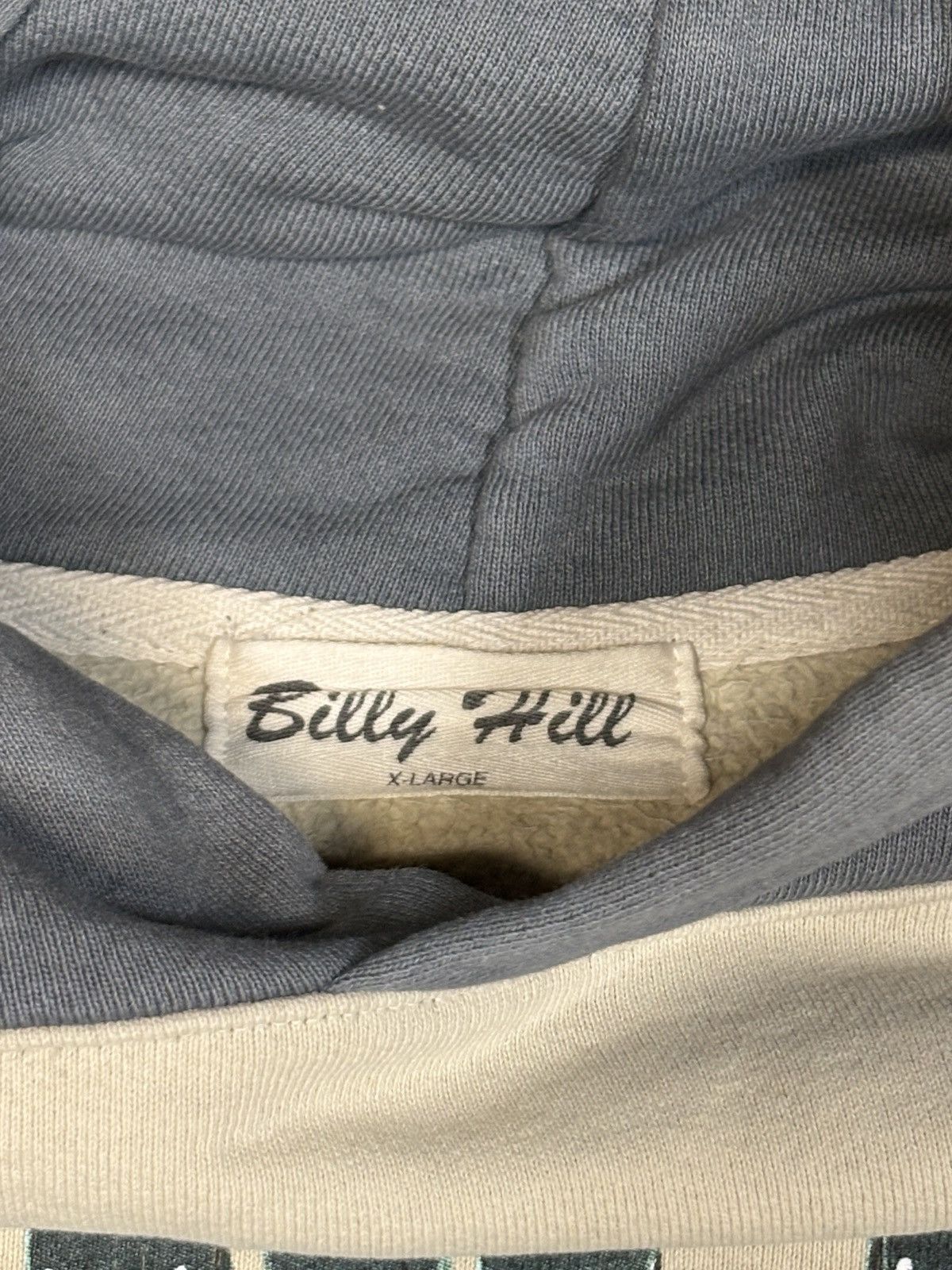 Billy Hill 2021 Billy Hill “Bloody Snow Plow” Blue/Cream Hoodie Size XL Size US XL / EU 56 / 4 - 3 Thumbnail