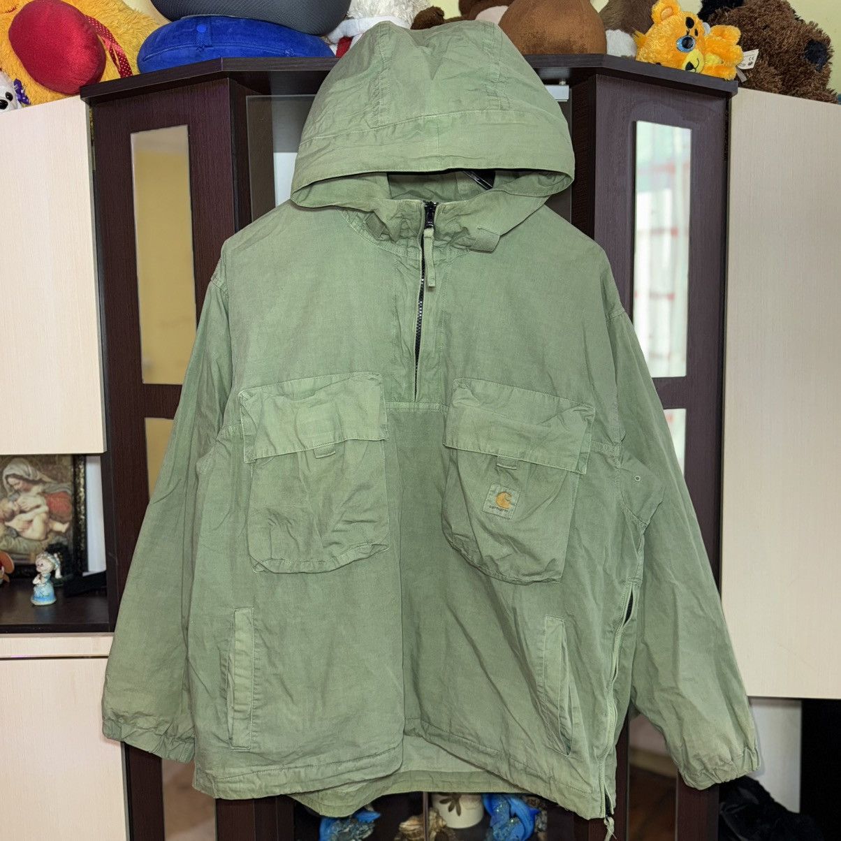 Carhartt Carhartt Berm Pullover Military Type Anorak Jacket Size US XL / EU 56 / 4 - 2 Thumbnail
