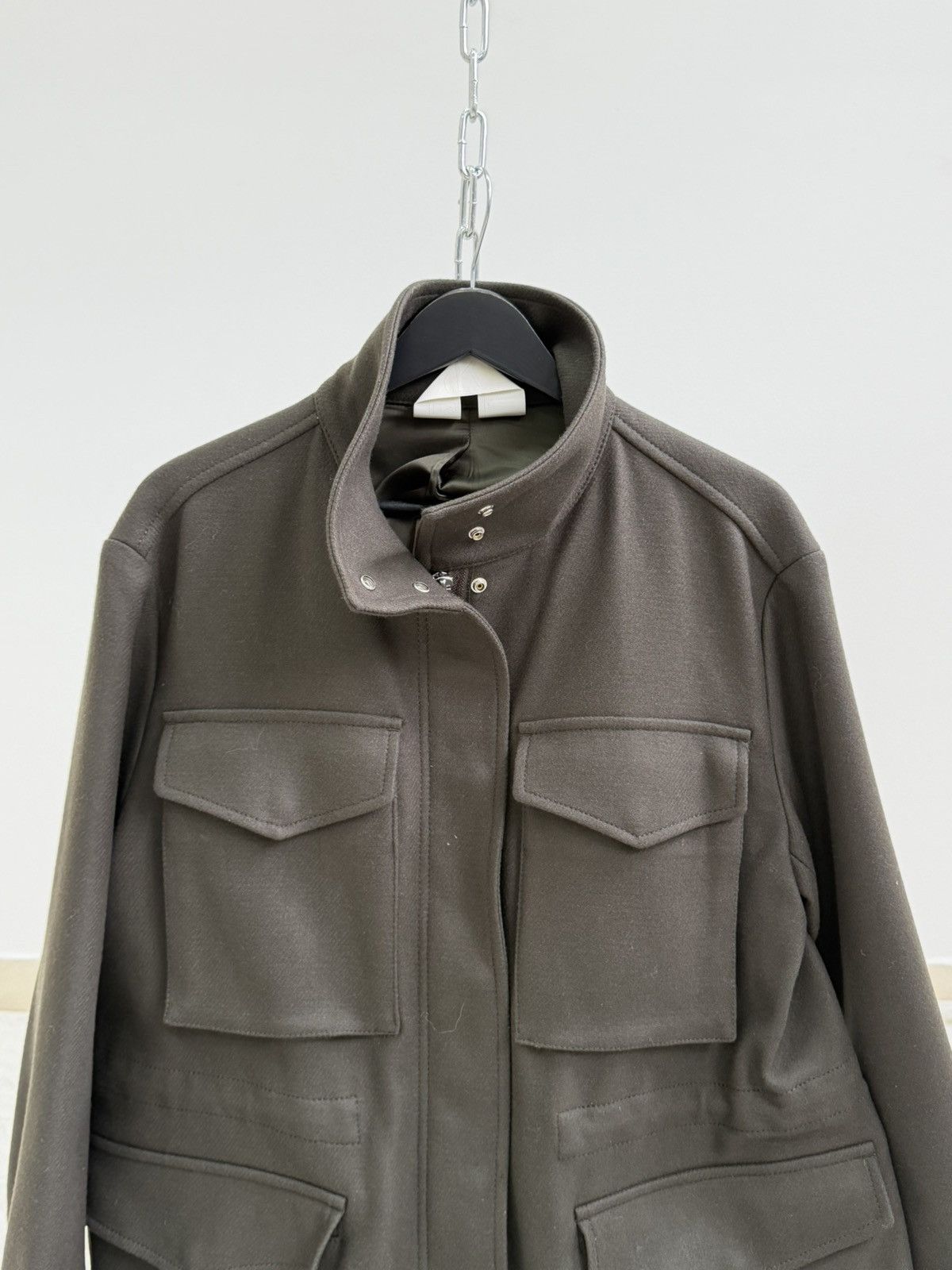 Arket Arket Green Utility Cargo Jacket Size L / US 10 / IT 46 - 3 Thumbnail
