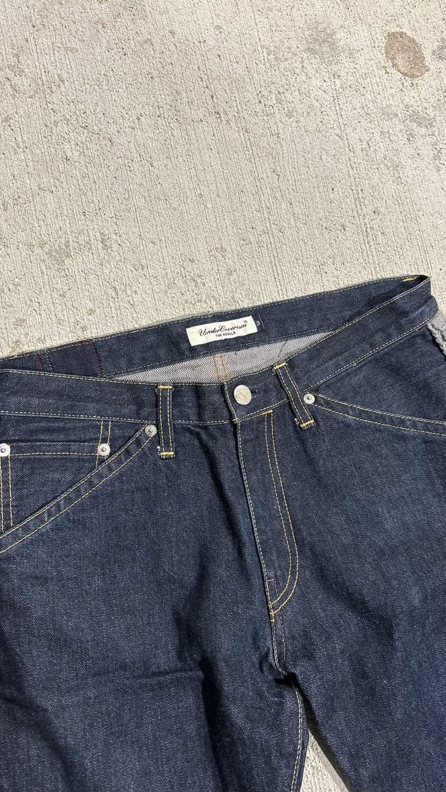 Jun Takahashi × Undercover Undercover SS2008 Summer Madness Tassels Denim Size US 32 / EU 48 - 5 Thumbnail