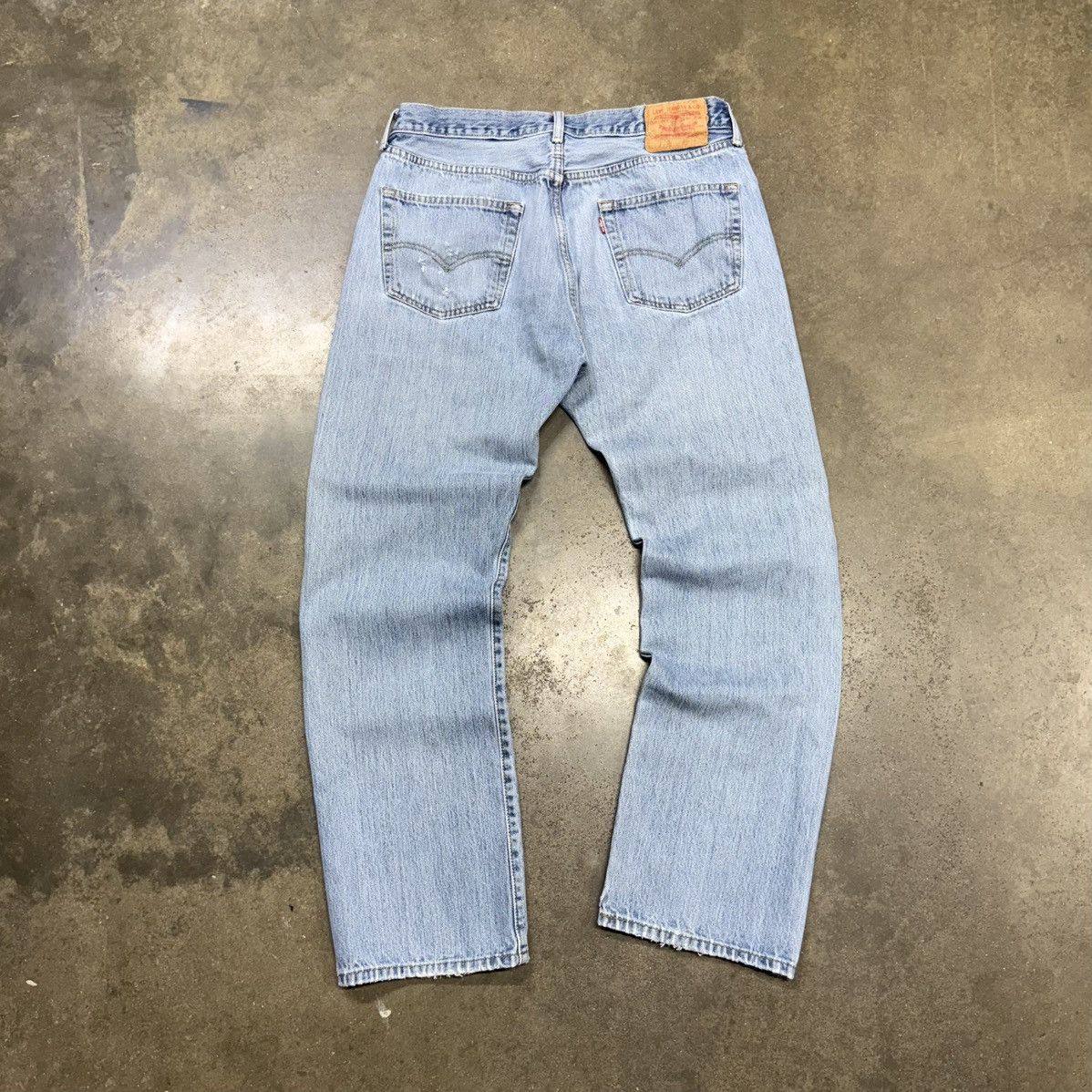 Levi's Levi’s 501 XX Vintage Button Fly Jeans Light Wash Size US 31 - 1 Thumbnail