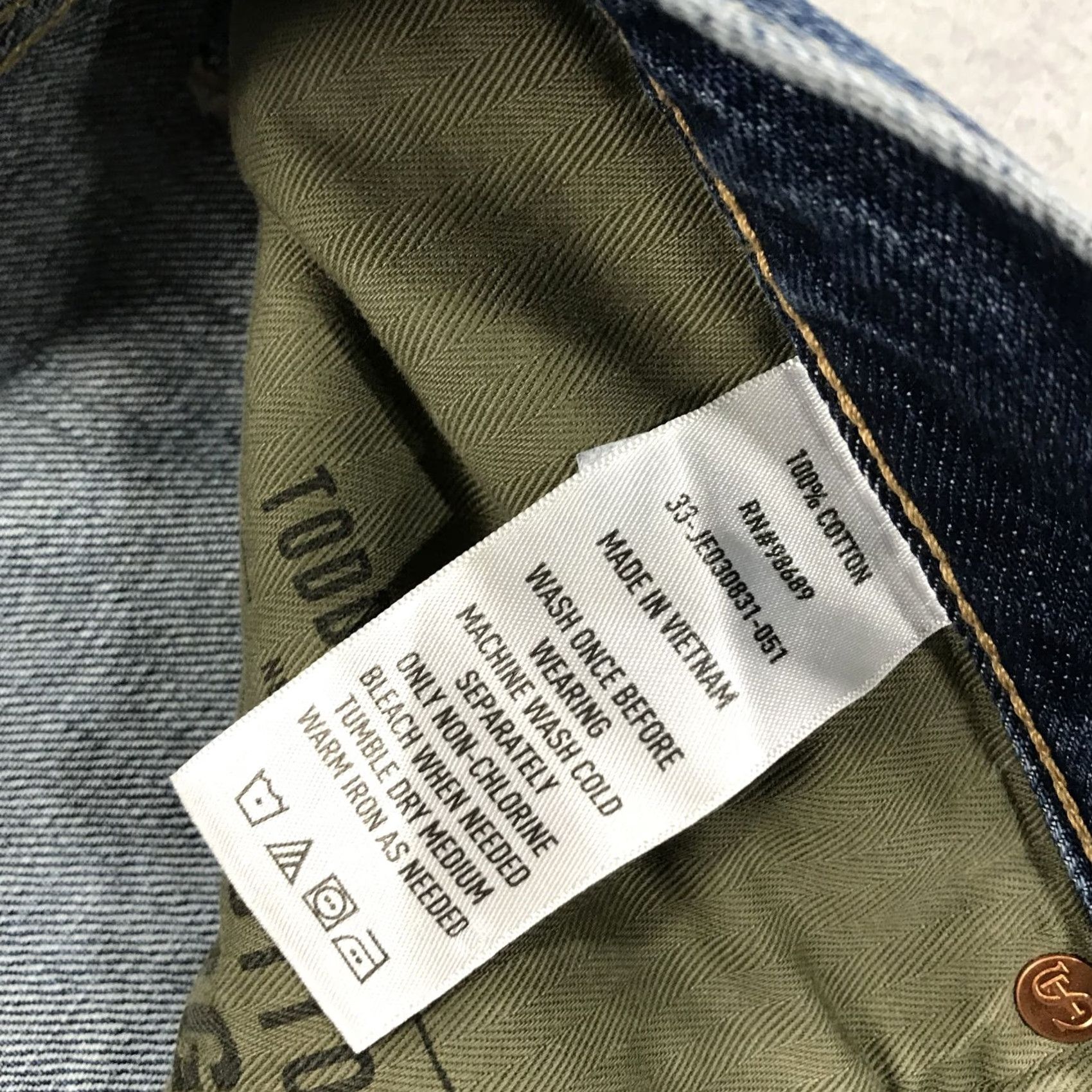 Todd Snyder Todd Snyder Jeans Mens 31x32 Slim Blue Distressed NWT Selvedge 12.5 Oz Vintage-N/A? Size US 31 - 7 Thumbnail
