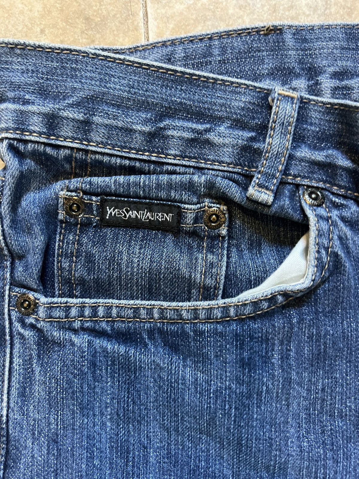 Yves Saint Laurent YVES SAINT LAURENT JEANS Size US 30 / EU 46 - 2 Thumbnail