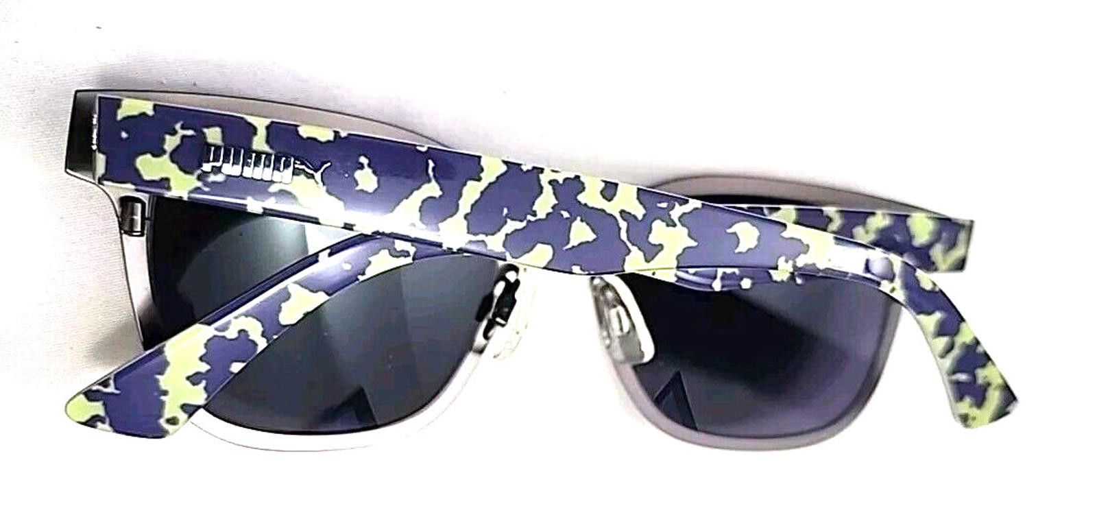 Puma Puma PU0070S 003 Greenpoint Camo Sunglasses 50-20 140 New Size ONE SIZE - 6 Thumbnail
