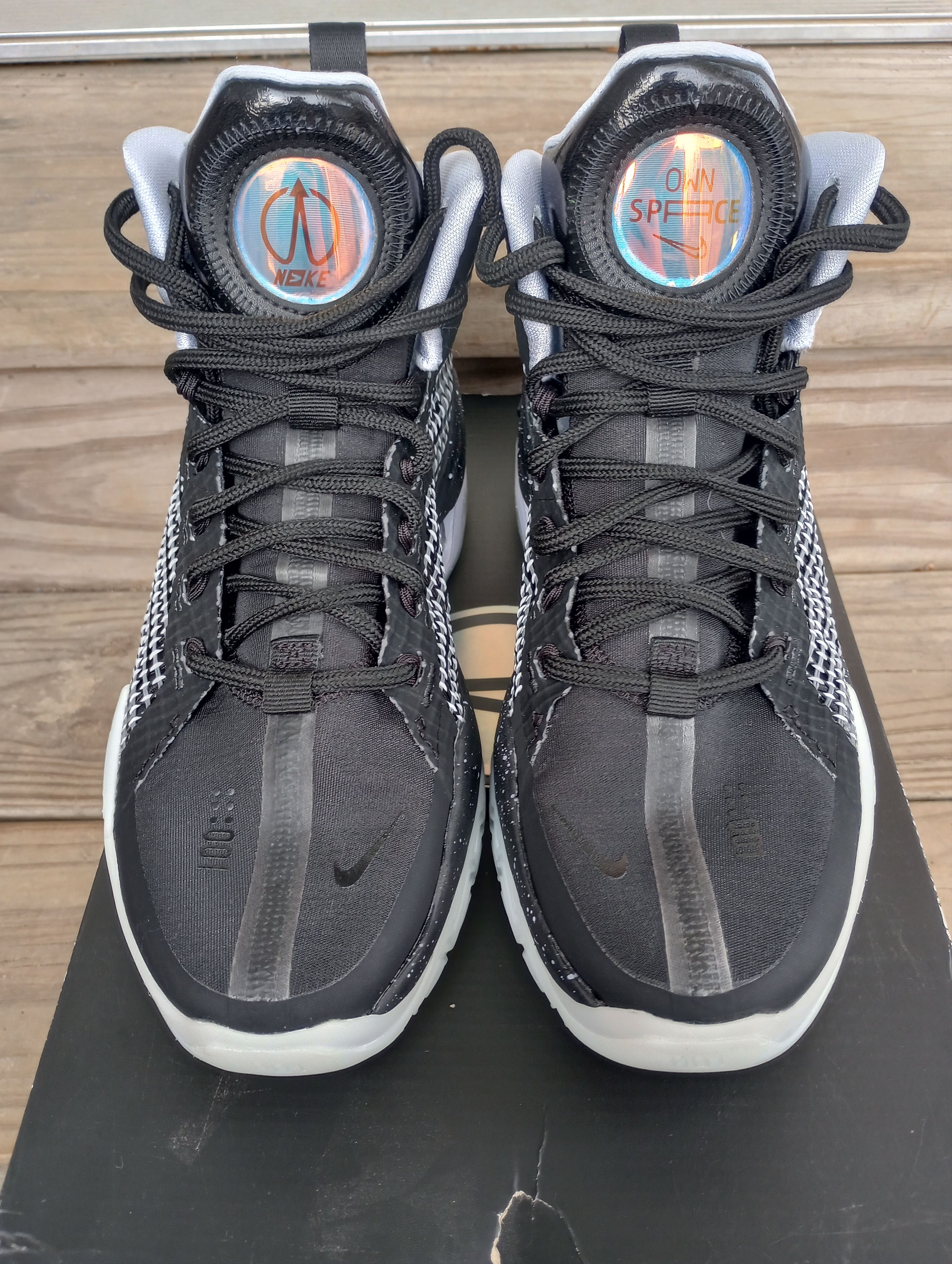 image of Nike Air Zoom G.t. Jump "more Space" Shoes in Black/Vapor, Men's (Size 6.5)