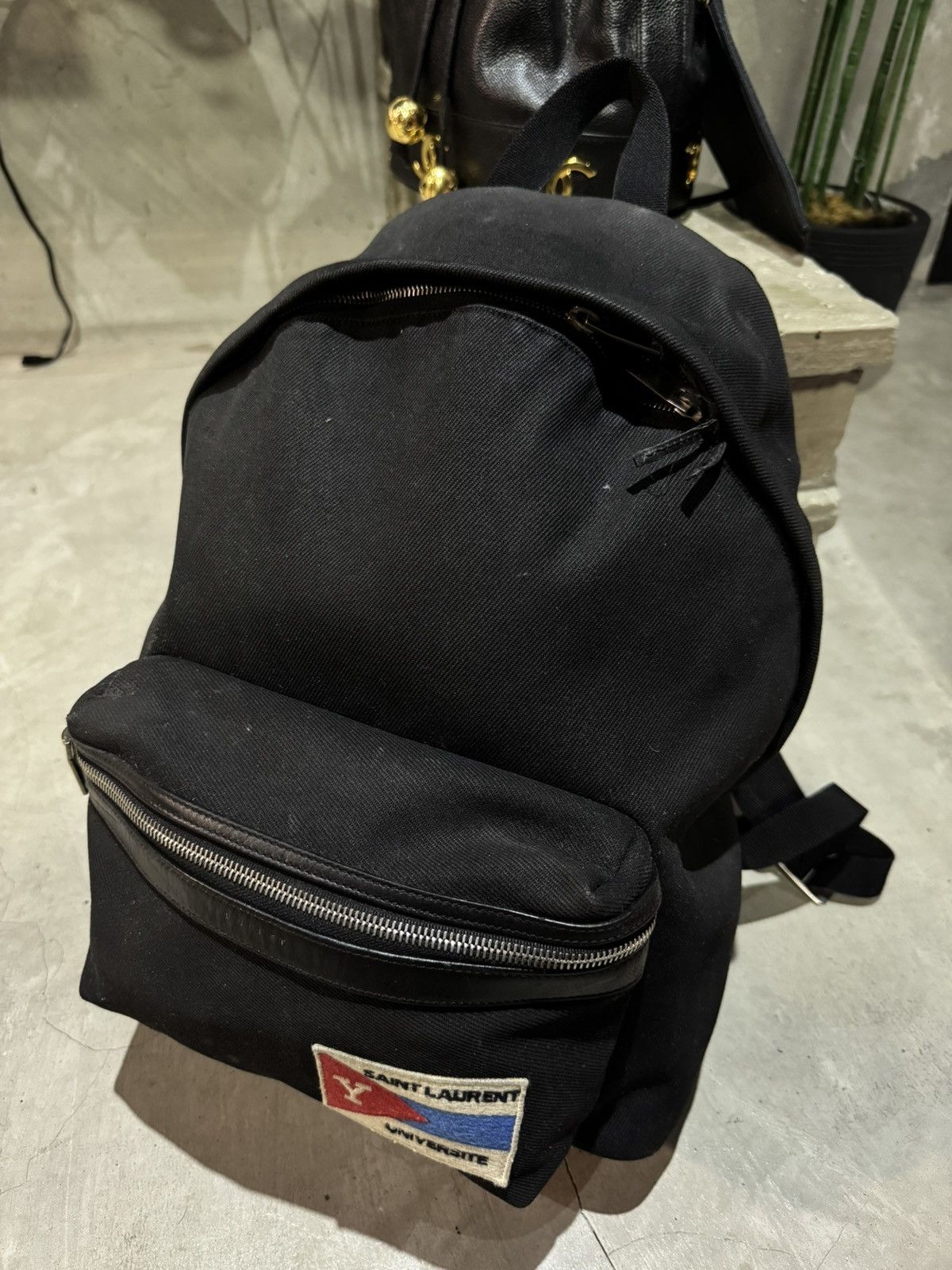 SAINT LAURENT universite バックパック ブラック SAINT LAURENT