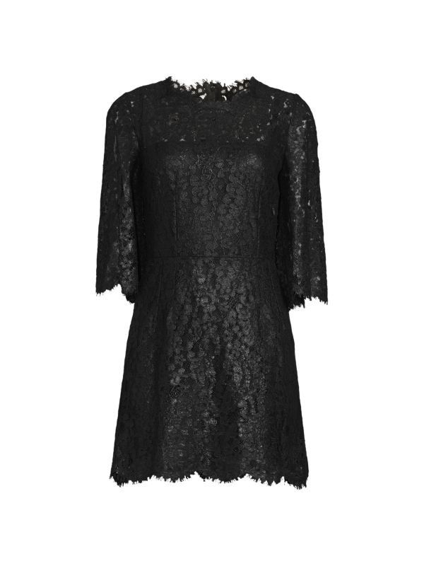 Dolce & Gabbana o1y0825 Mini Dress in Black Size XS / US 0-2 / IT 36-38 - 1 Thumbnail